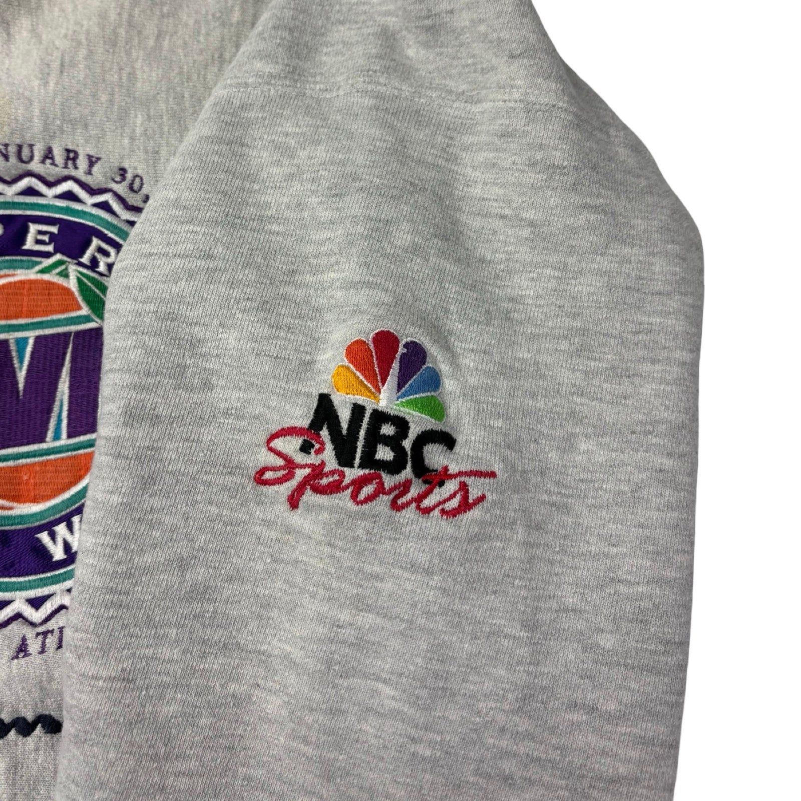 1994 Champion NFL Superbowl Crewneck Heather Grey