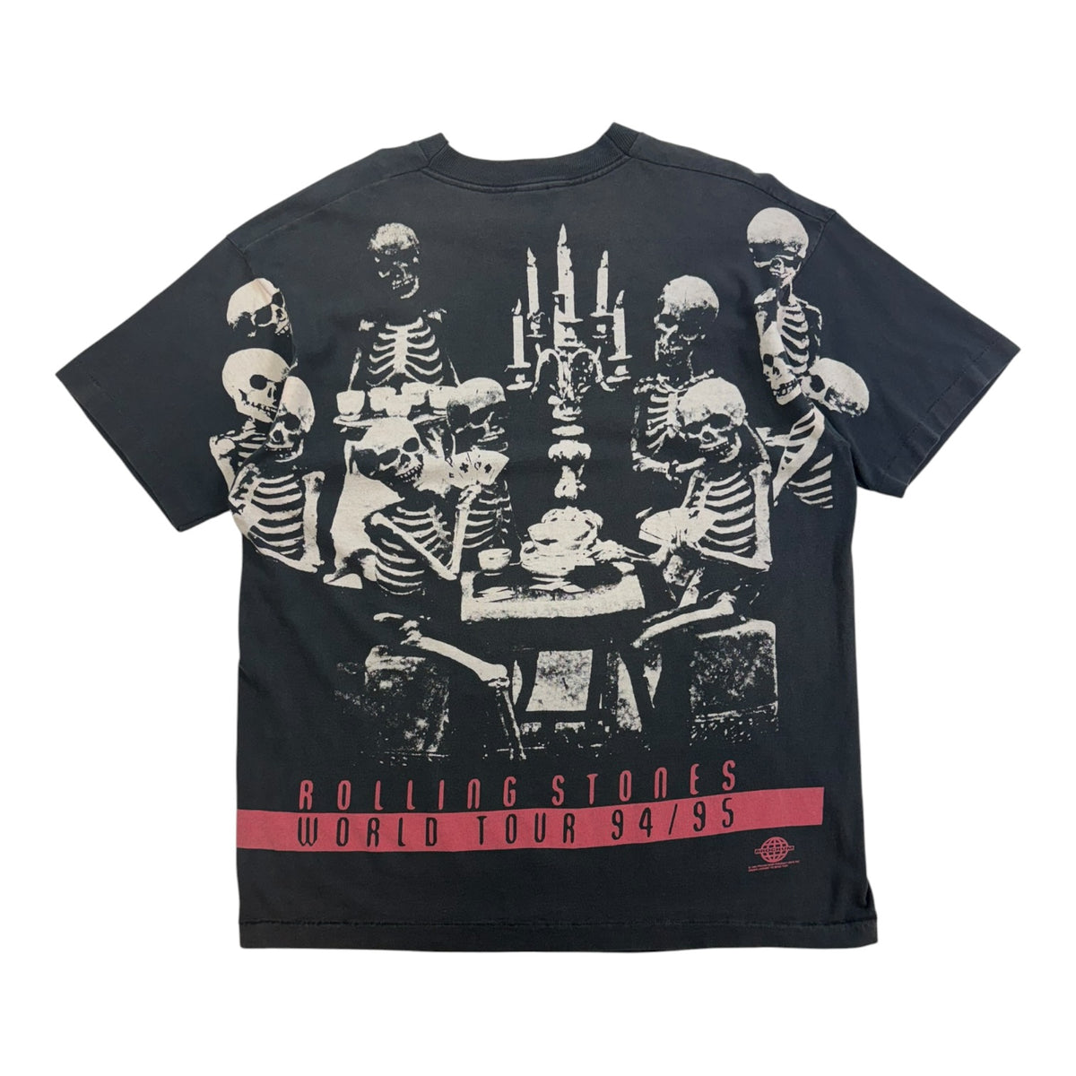 Vintage 1994 The Rolling Stones "Voodoo Lounge" AOP T-Shirt Black