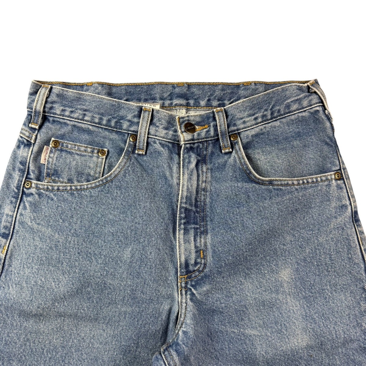 Vintage Carhartt Relaxed Fit Denim Pants Blue