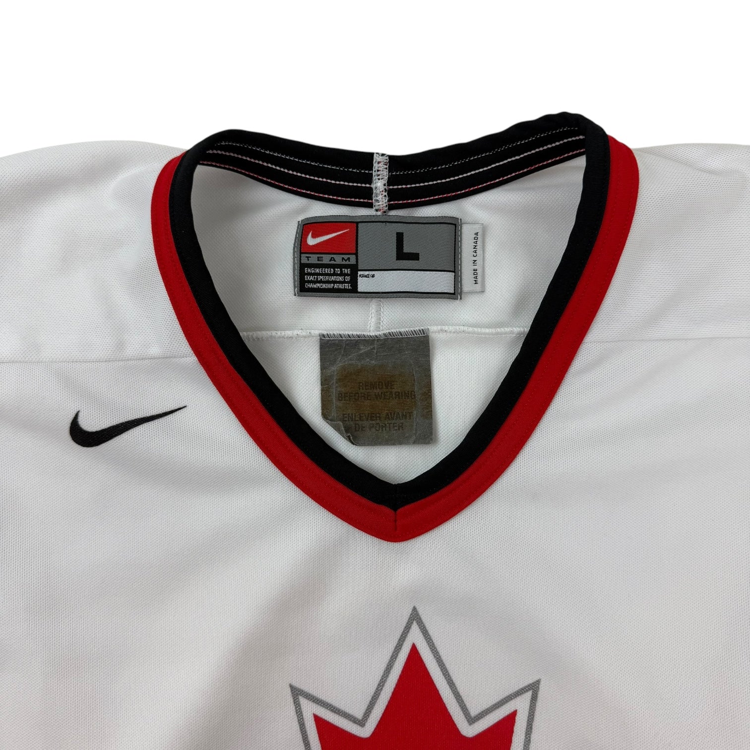 Vintage Nike Team Canada Jersey White