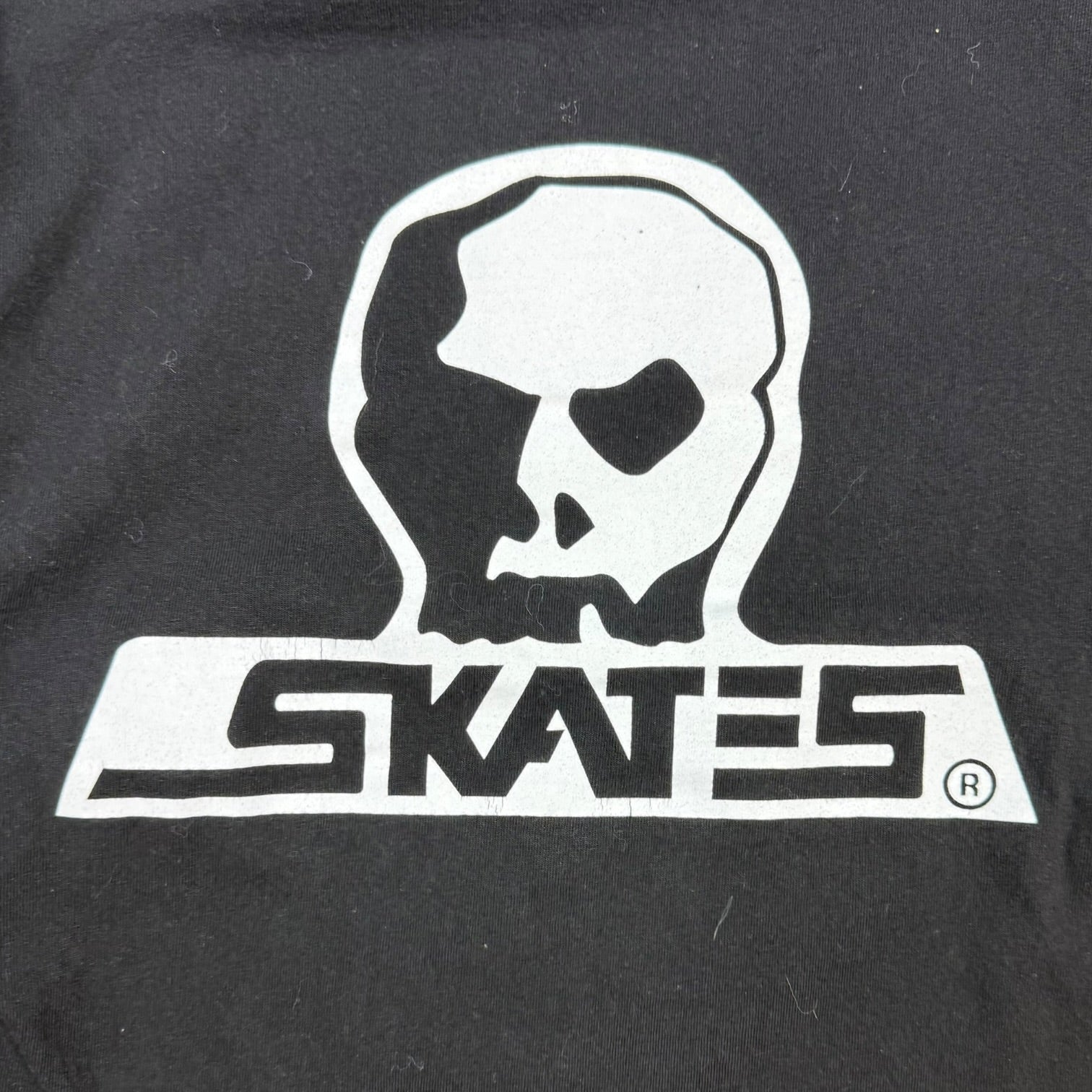 Vintage Skull Skates L/S Tee Black
