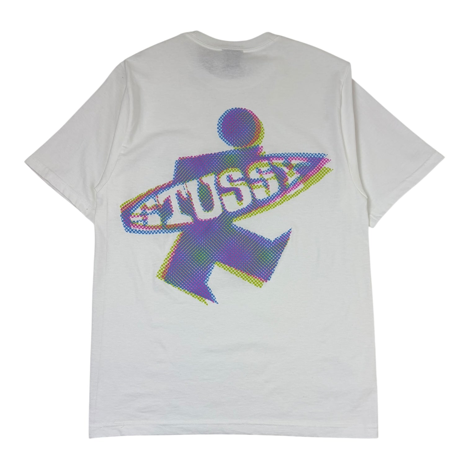 Stussy Dot Surf T-Shirt White