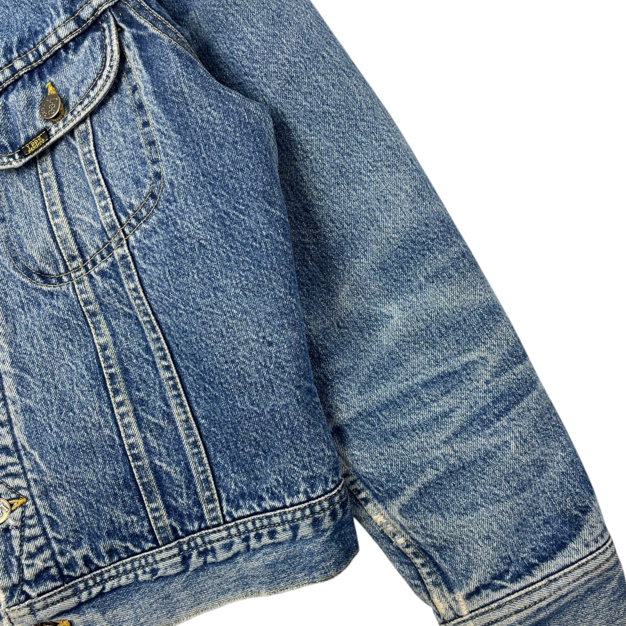 Vintage Lee Riders Wool Lined Denim Jacket