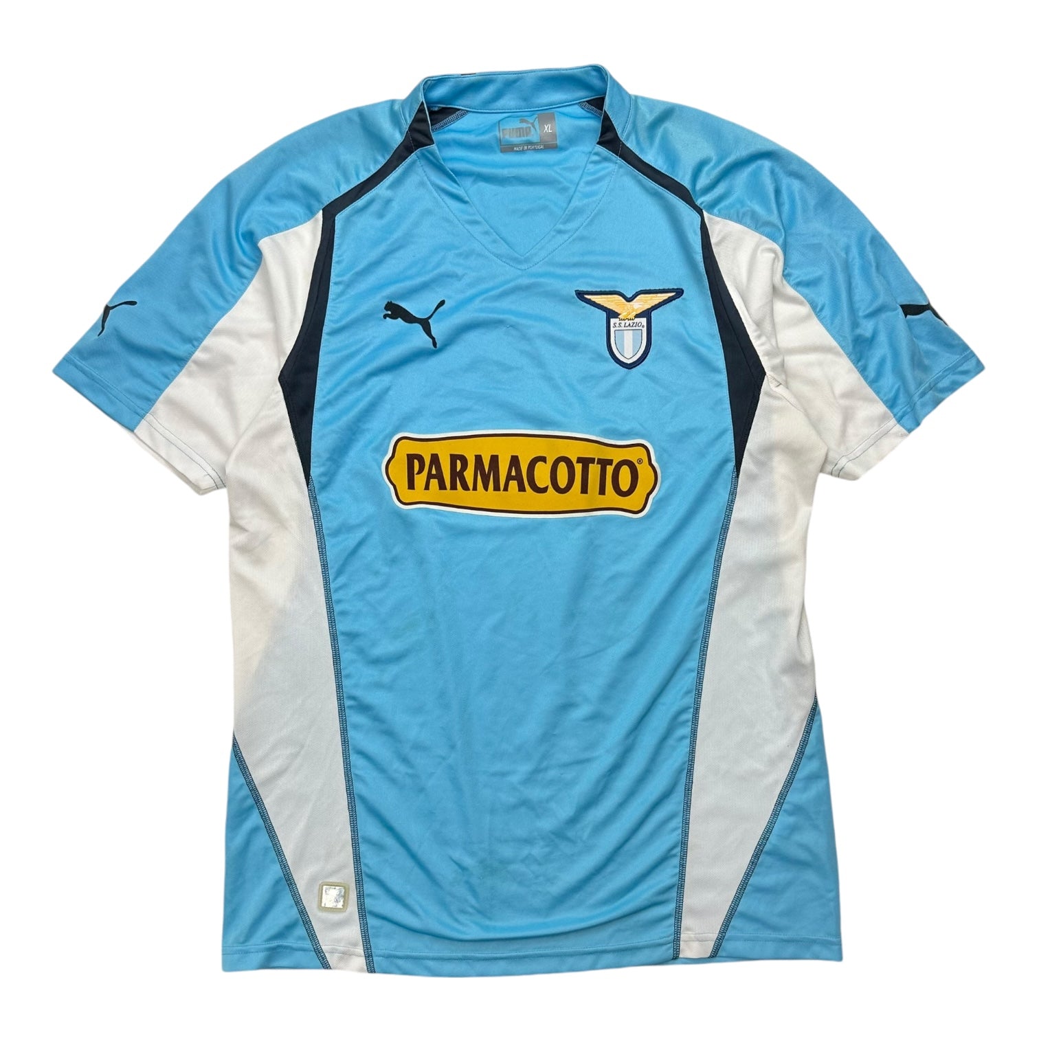 2005 Lazio Home Soccer Jersey Blue