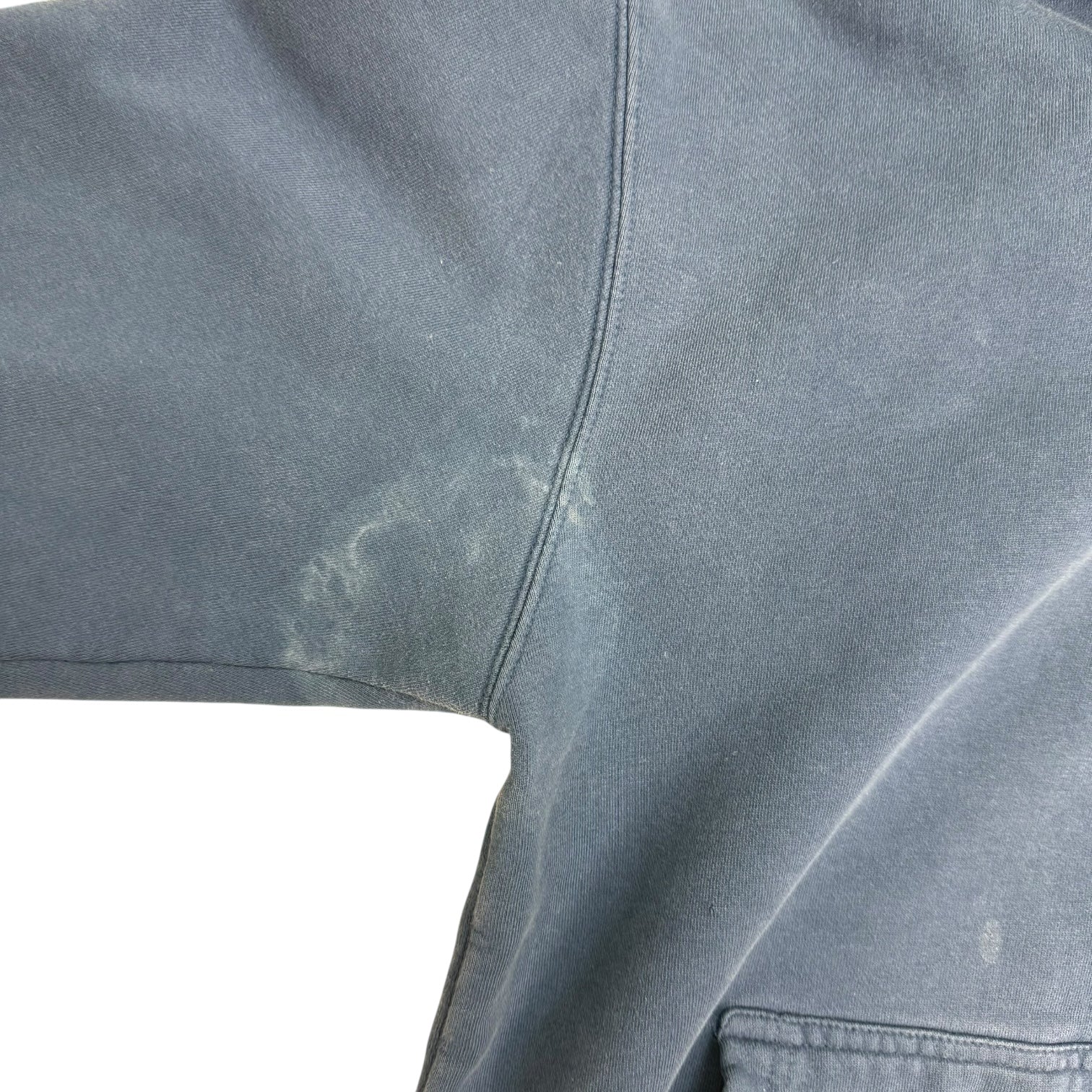 Stussy Basic Zip Hoodie Faded Navy