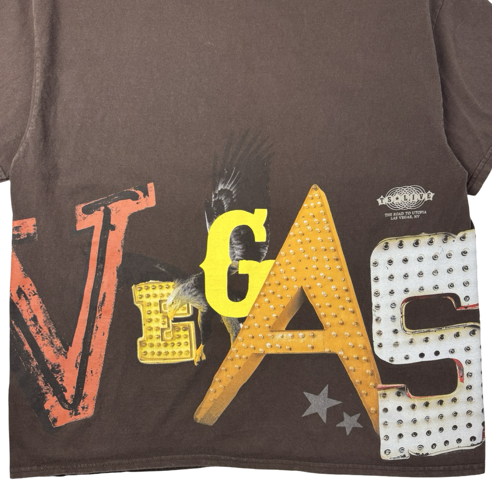 Travis Scott Road To Utopia Las Vegas Lights T-Shirt