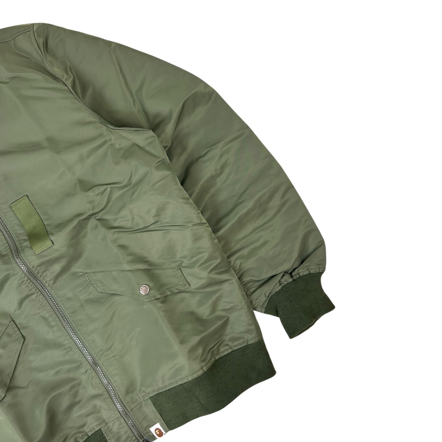 Bape 2021 New Year Bomber Jacket Green