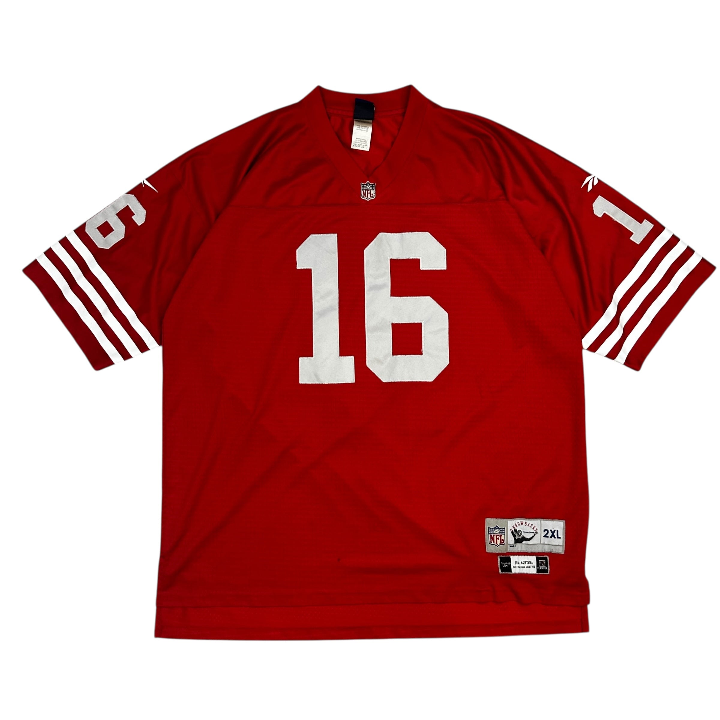 Vintage Reebok Joe Montana San Francisco 49ers Jersey