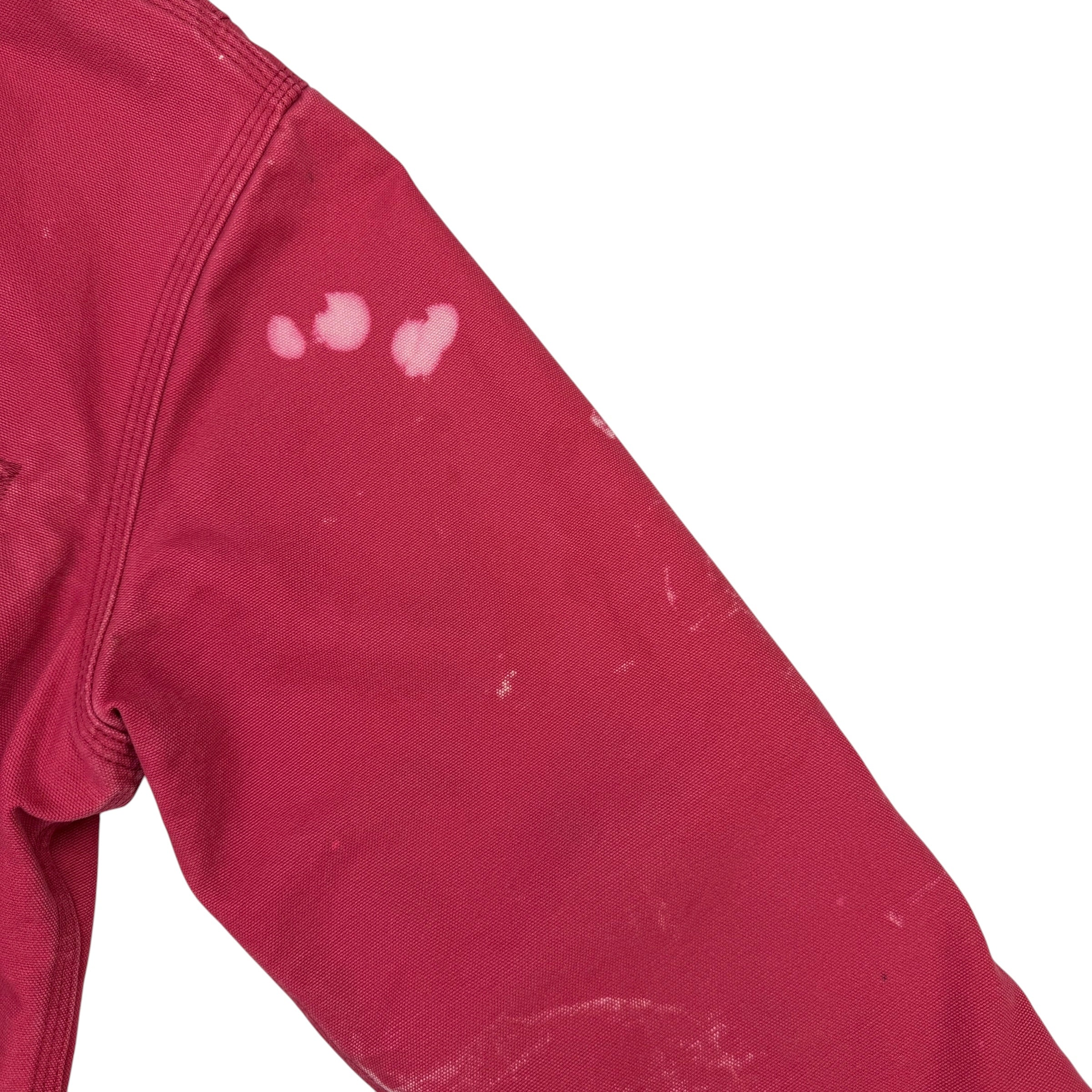 (W) Vintage Carhartt Sherpa Lined Active Jacket Tulip Pink