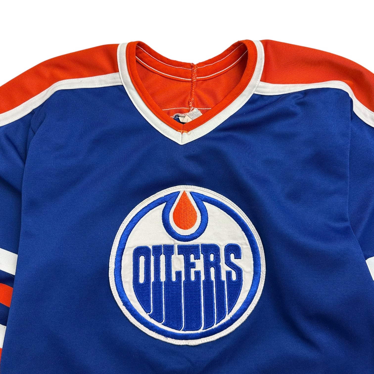 1999 Edmonton Oilers Ten Year Stanley Cup Anniversary Jersey