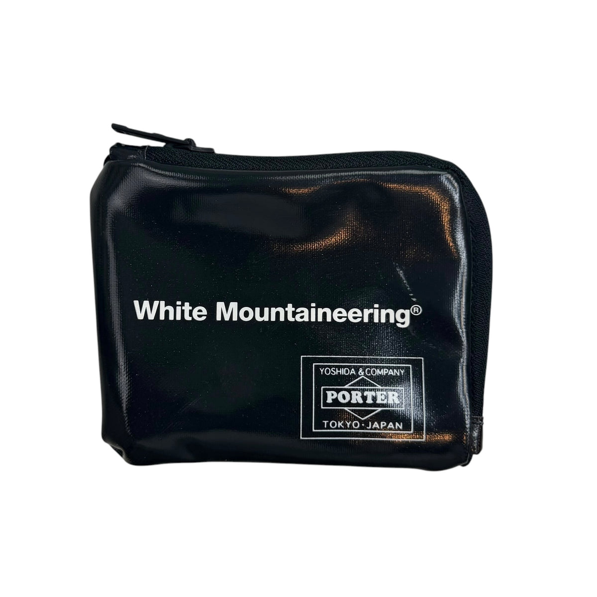 White Mountaineering x Porter Wallet Black