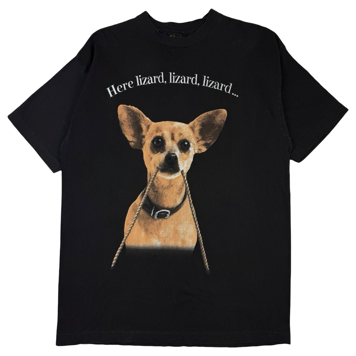 1998 Taco Bell Promo Chihuahua T-Shirt Black