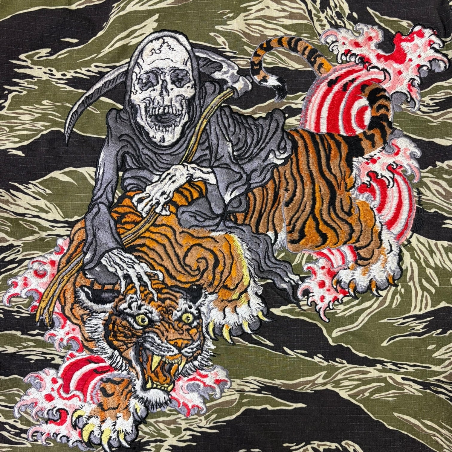 Wacko Maria Tiger Camo Jungle Fatigue Jacket