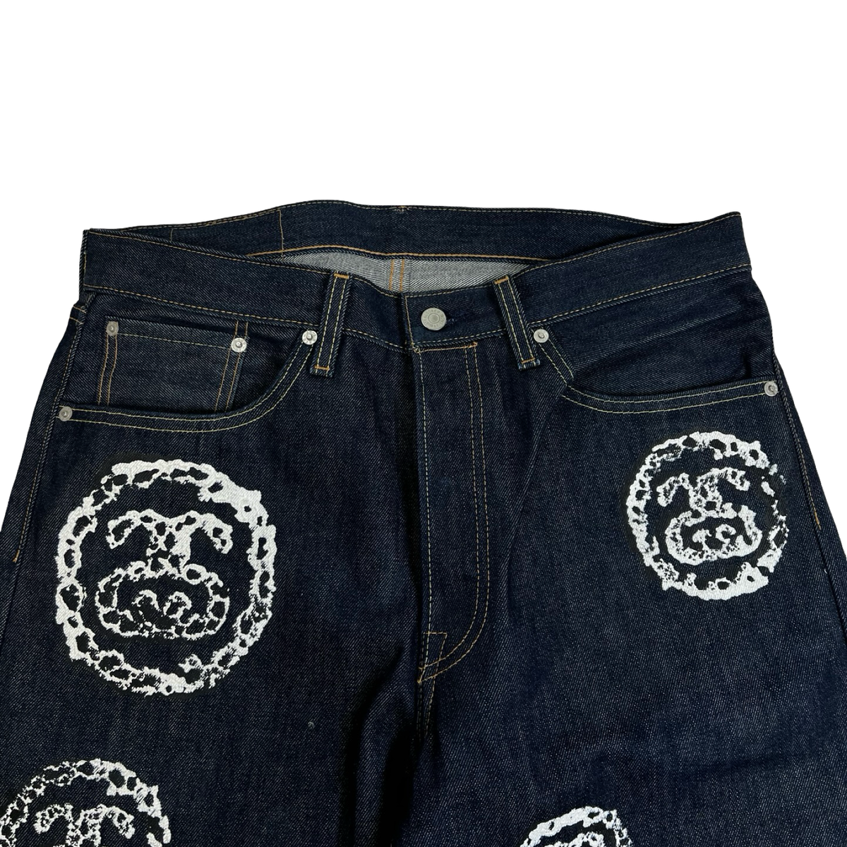 Stüssy x Denim Tears 501 Jean Raw Denim