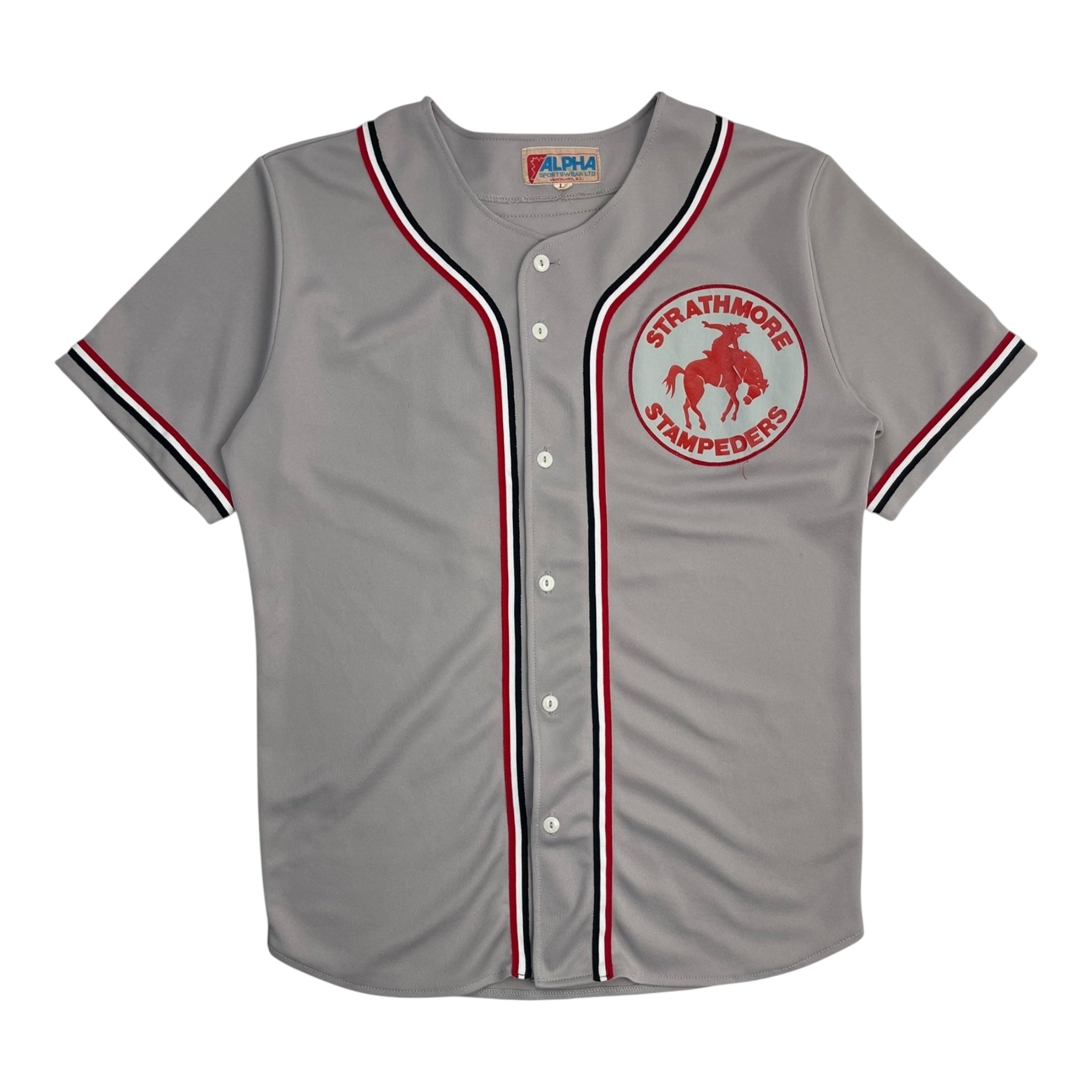 Vintage Strathmore Stampeders Baseball Jersey