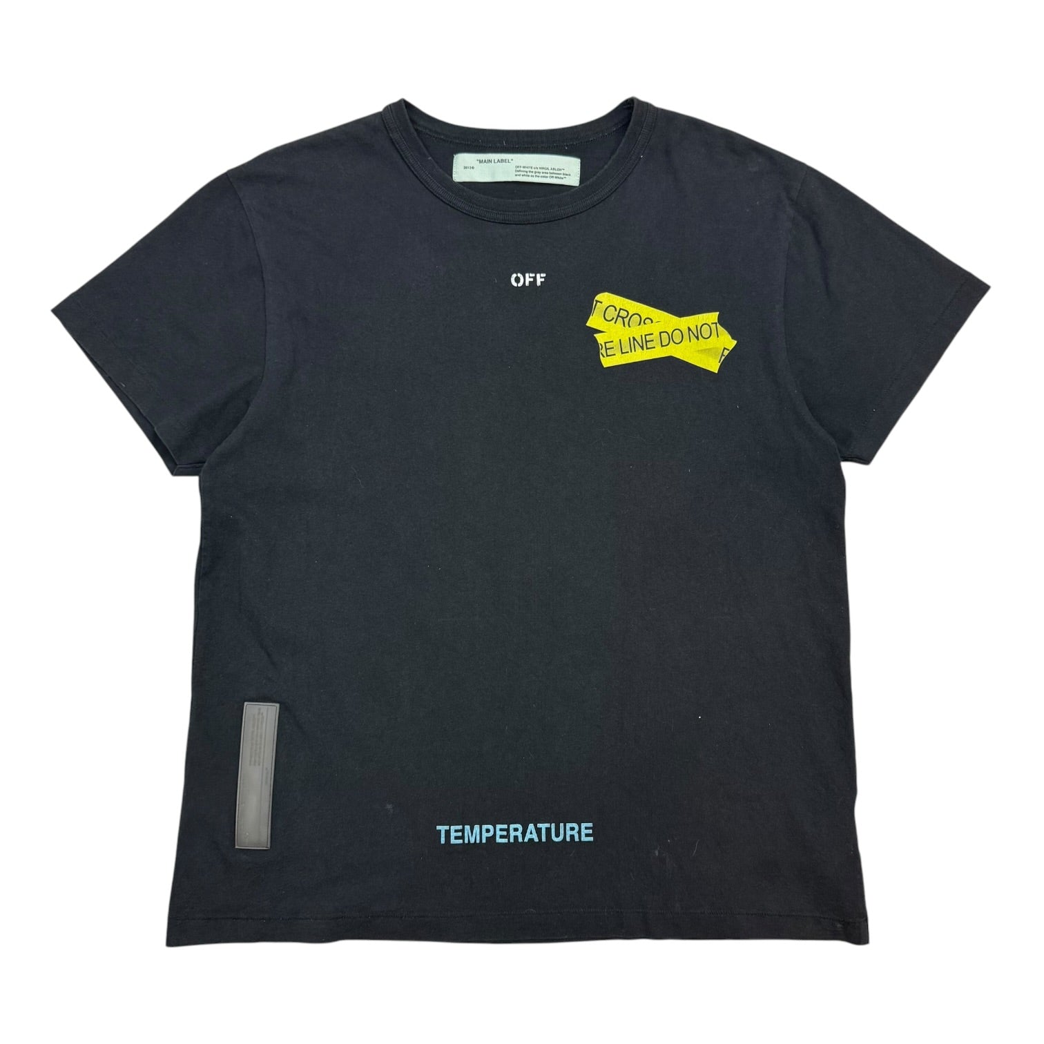 Off-White Firetape Tee Black
