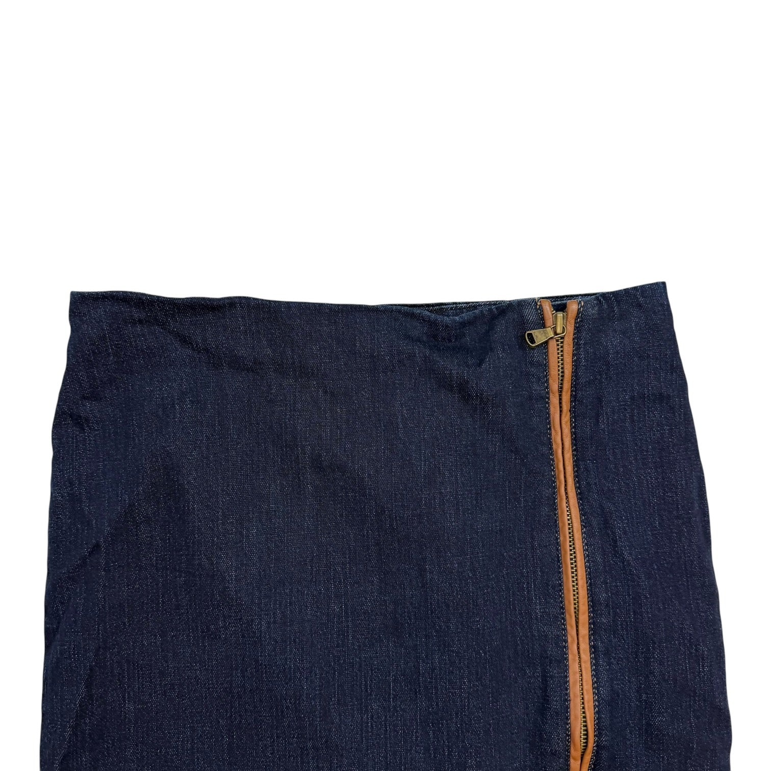 (W) Vintage Lauren Ralph Lauren Denim Skirt Dark Wash