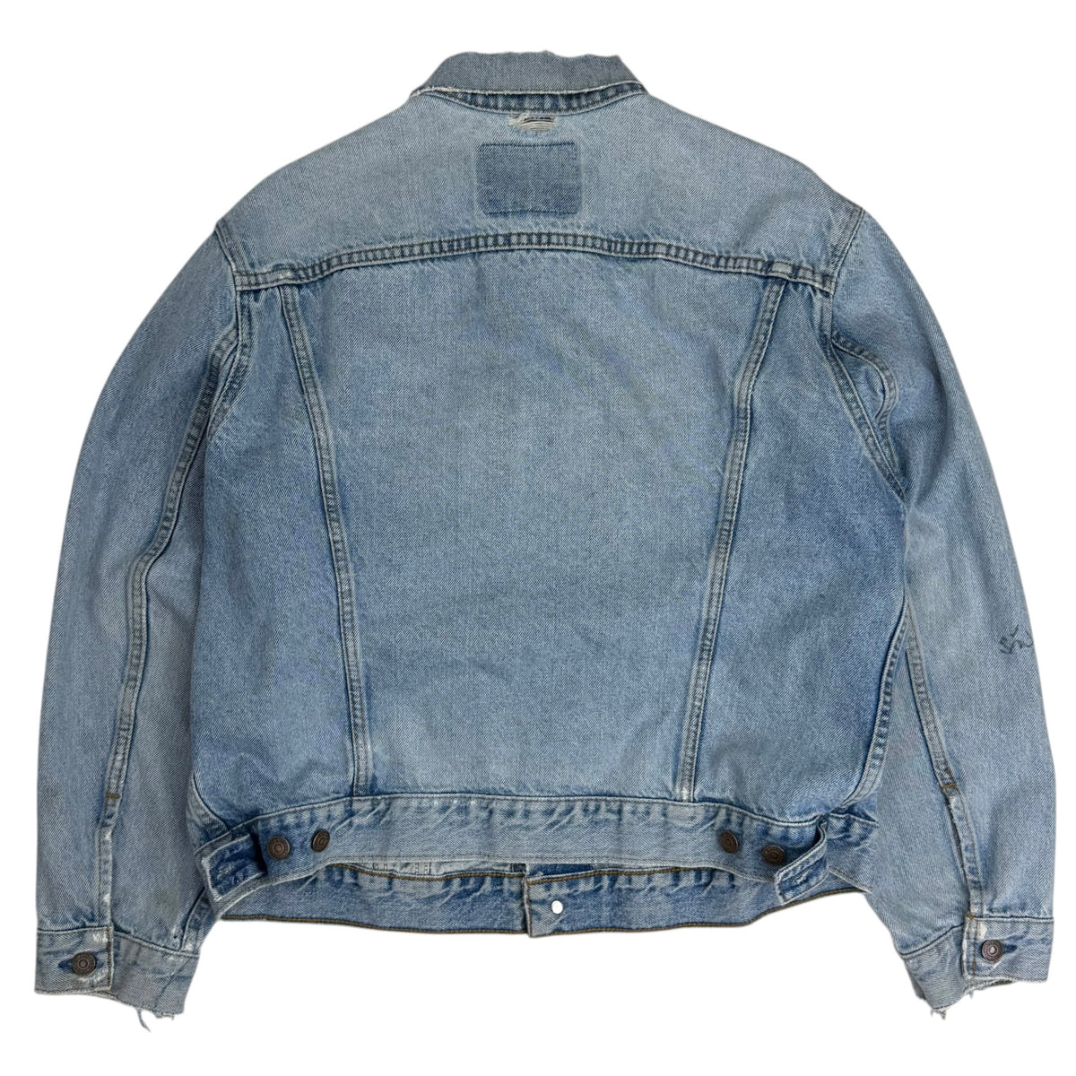 Vintage Levi’s Orange Tab Light Wash Denim Jacket Blue
