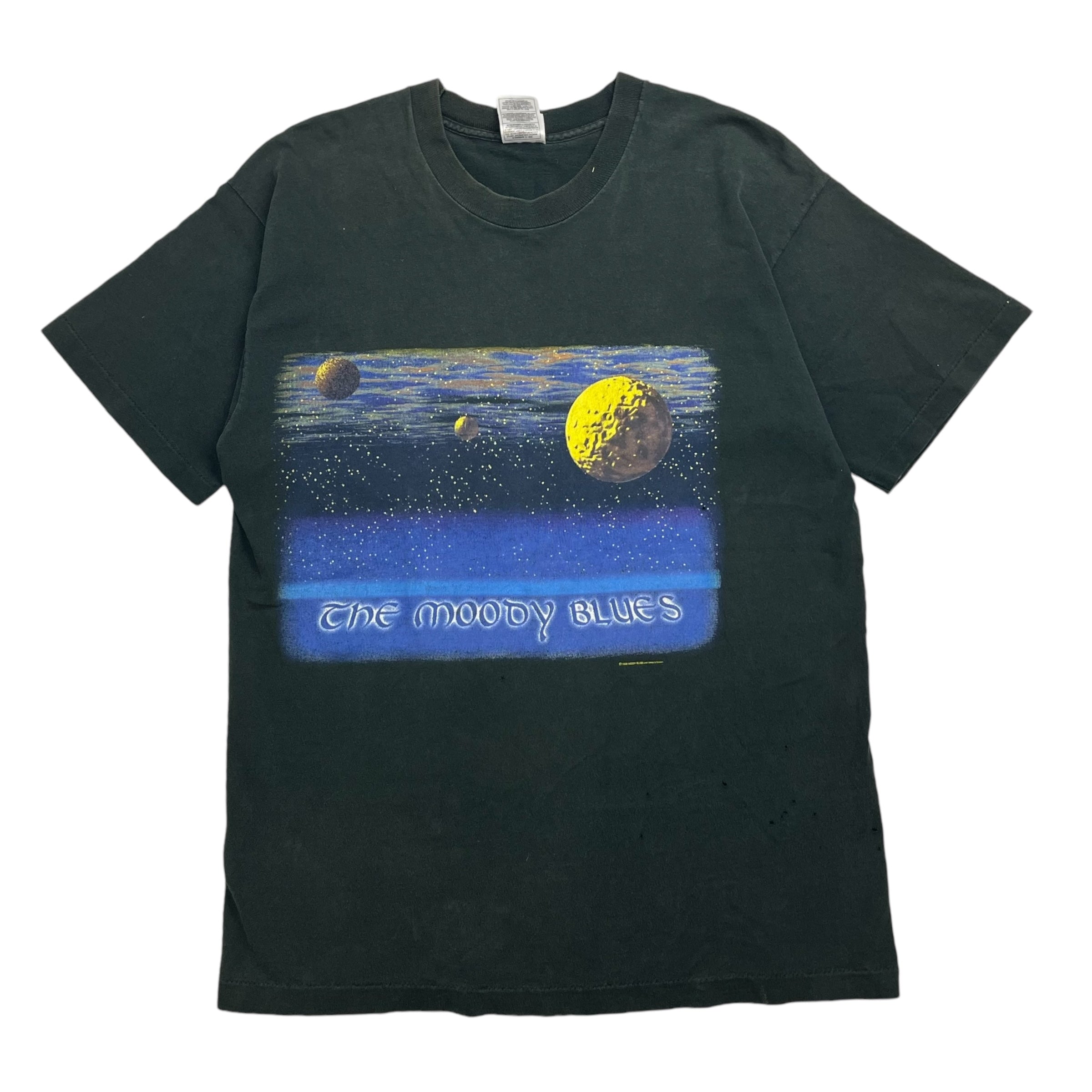 1998 Moody Blues Time Traveler Tee Black