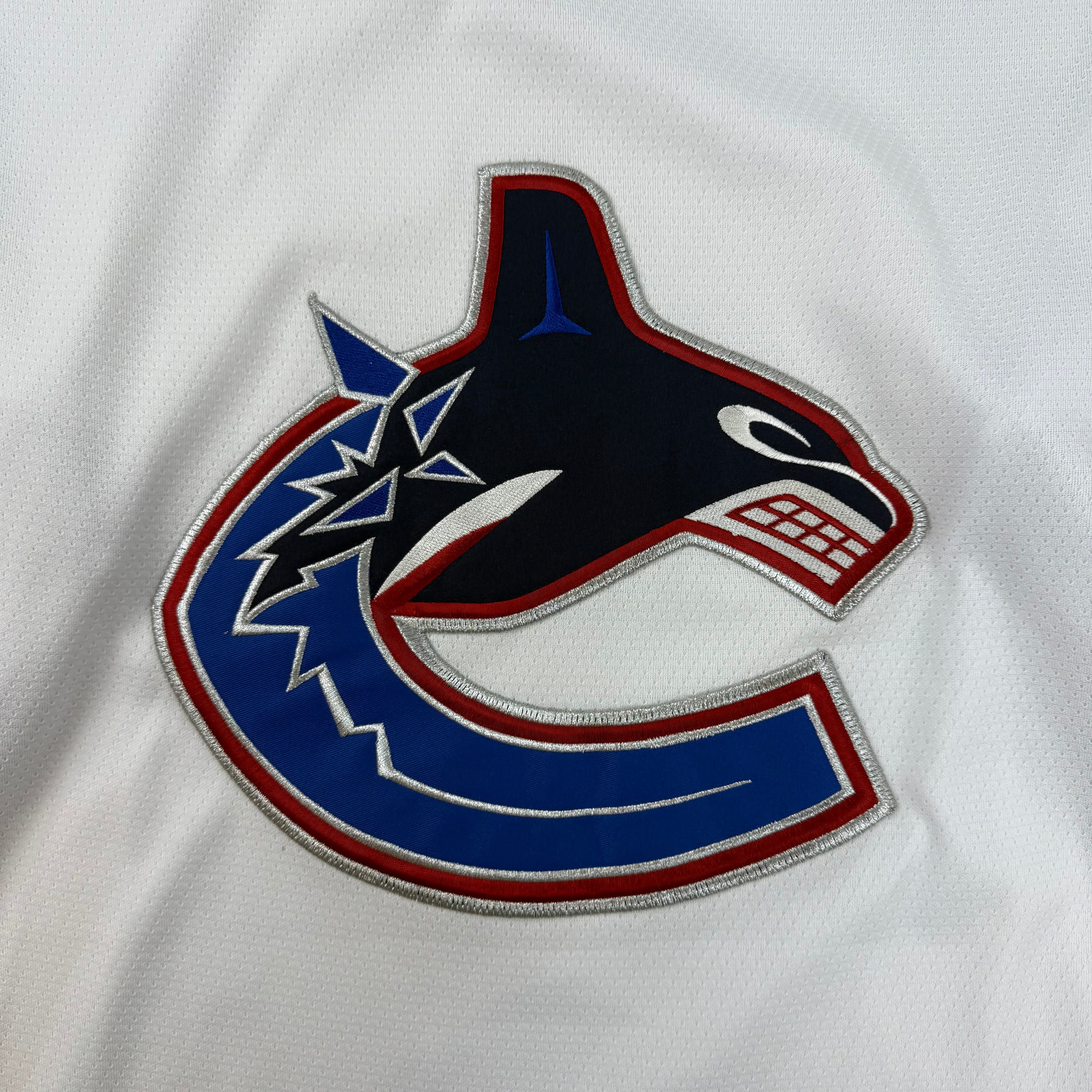 Vintage Vancouver Canucks Orca Logo CCM Jersey White