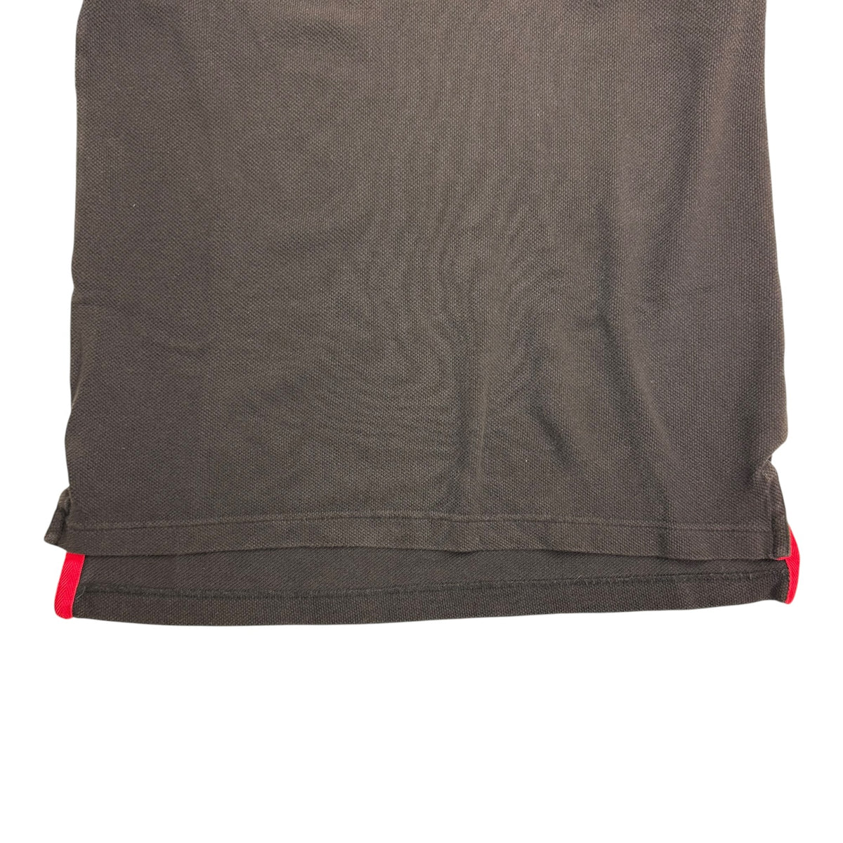 Vintage Polo Sport Ralph Lauren Snap Button Polo Shirt Black/Red