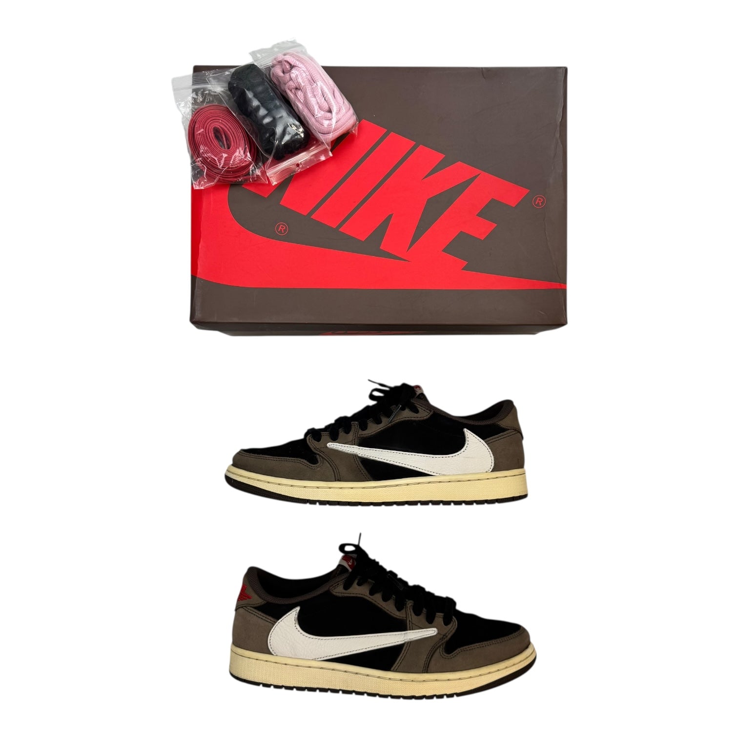Jordan 1 Retro Low OG SP Travis Scott Mocha (Used)