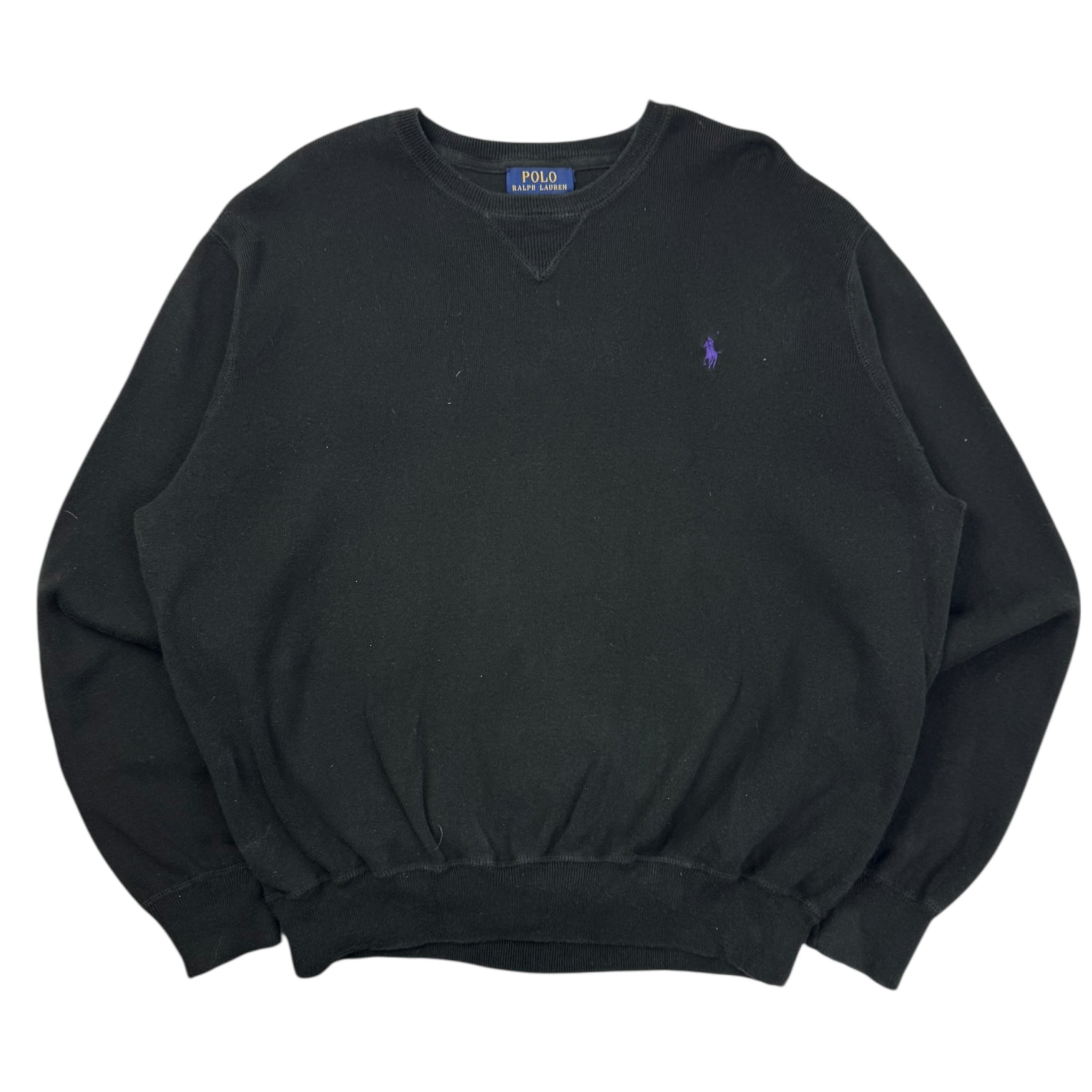 Vintage Polo Ralph Lauren Crewneck Black
