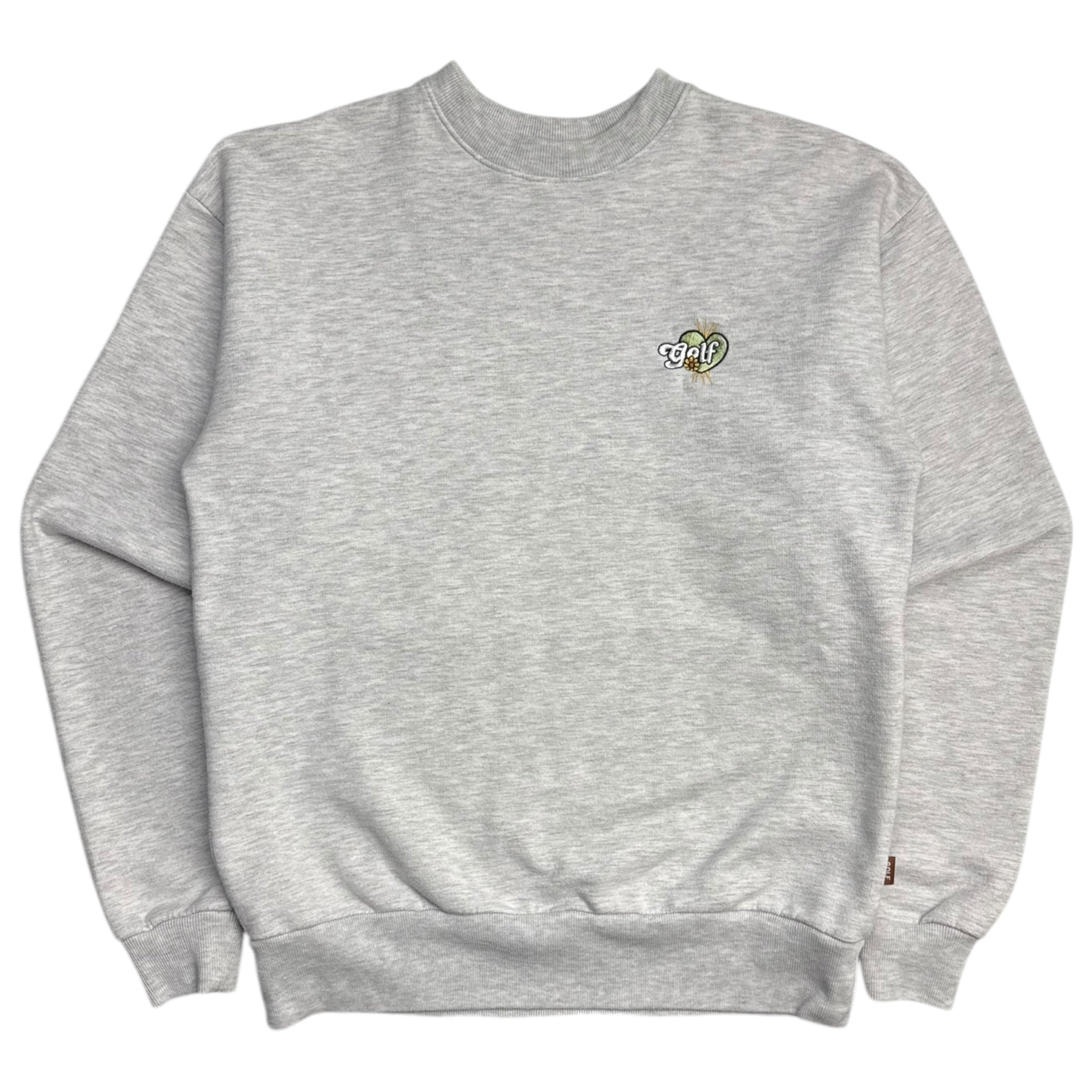 Golf Pocket Flower Logo Crewneck
