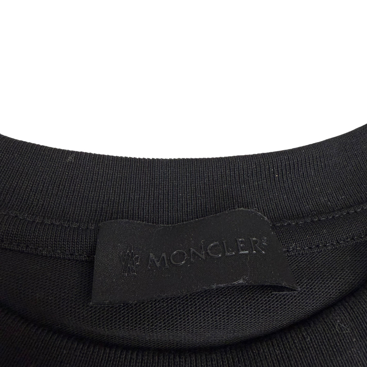 Moncler Logo Patch Longsleeve Black