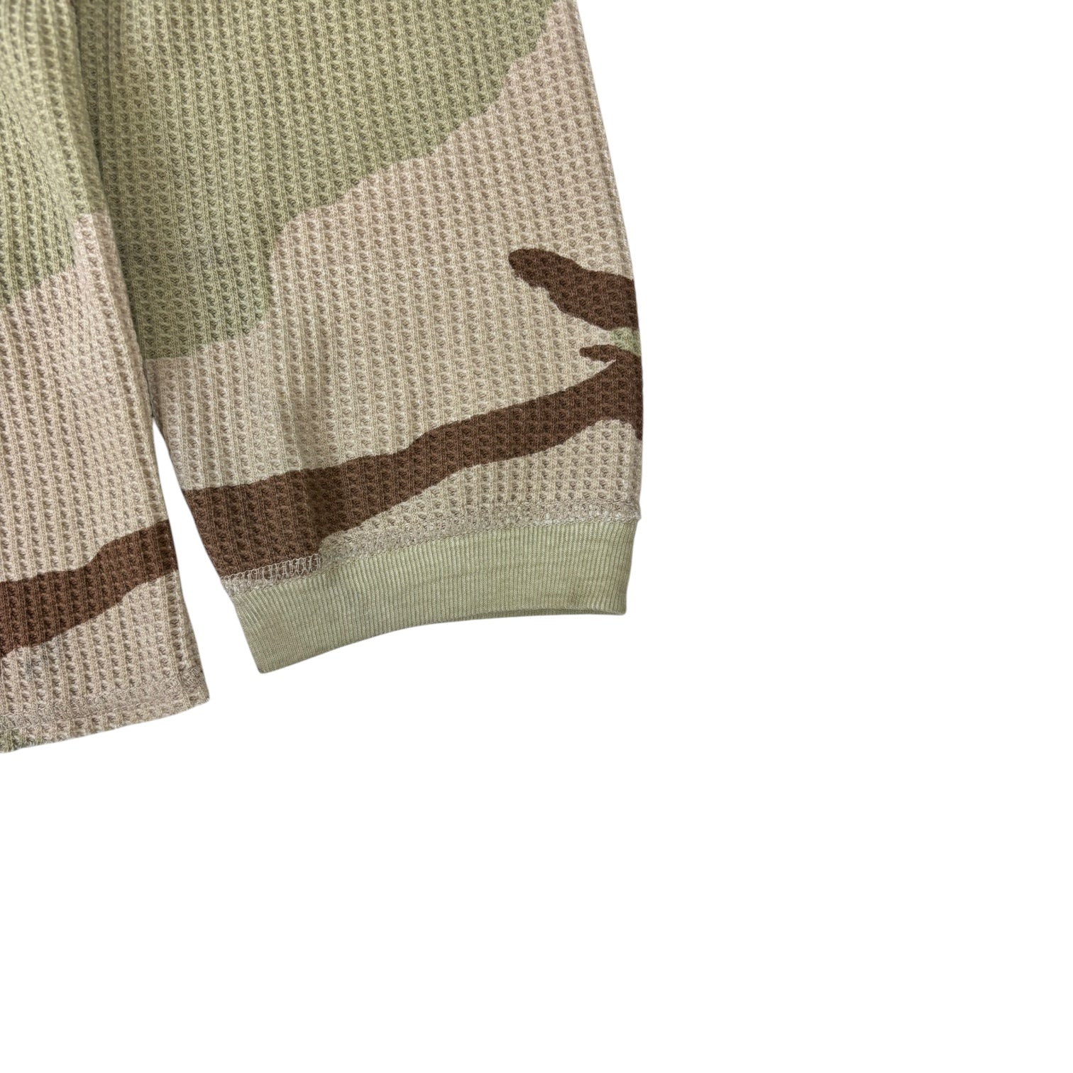Stussy Raglan Thermal Sand Camo
