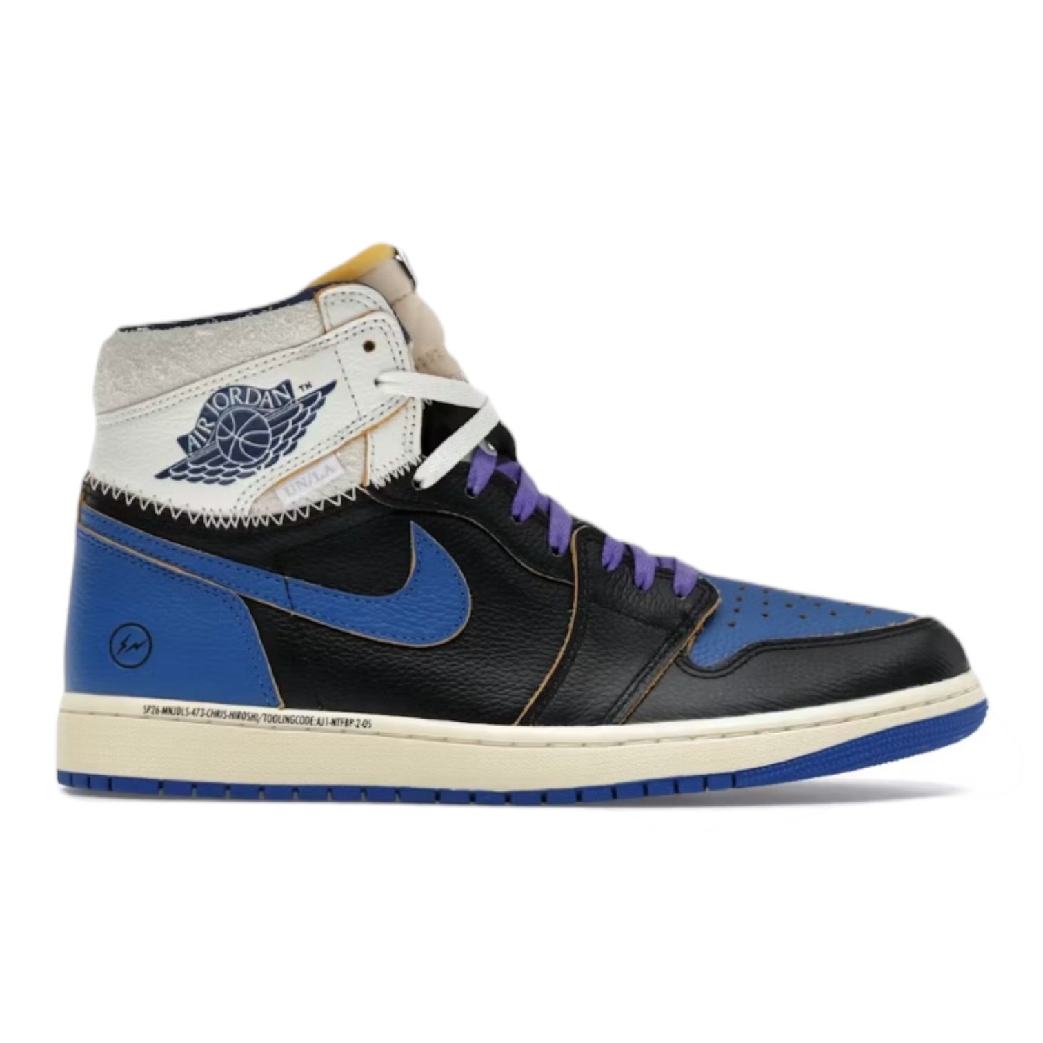 Jordan 1 Retro High OG SP Fragment x Union LA Sport Royal