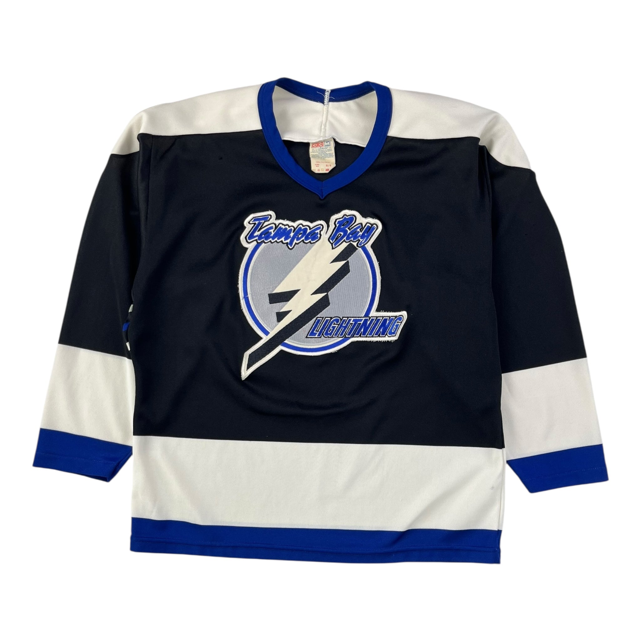 Vintage Tampa Bay Lightning CCM Home Jersey
