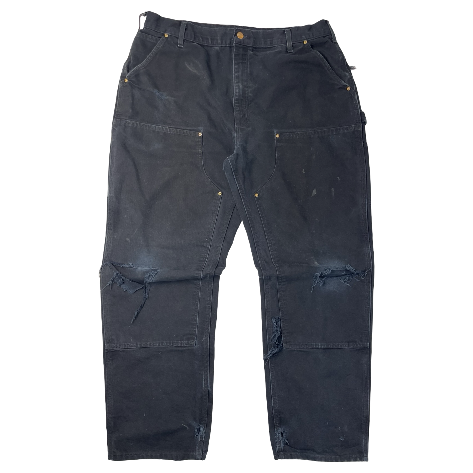 Vintage Carhartt Double Knee Carpenter Pant Black