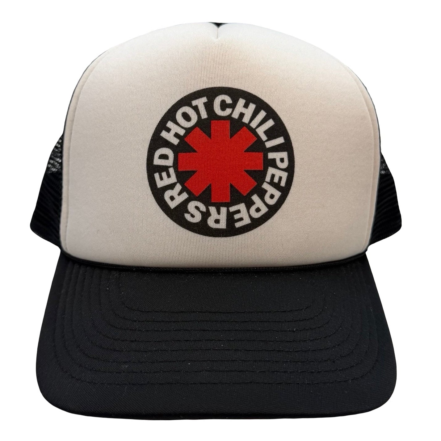 Vintage Red Hot Chilli Peppers Trucker Cap White/Black