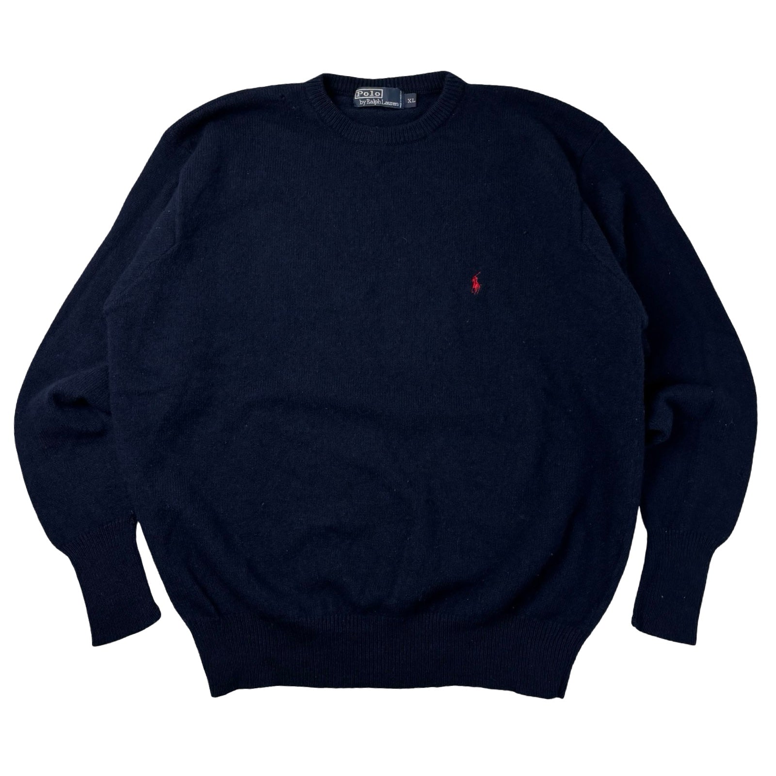 Vintage Polo Ralph Lauren Knit Crewneck Navy