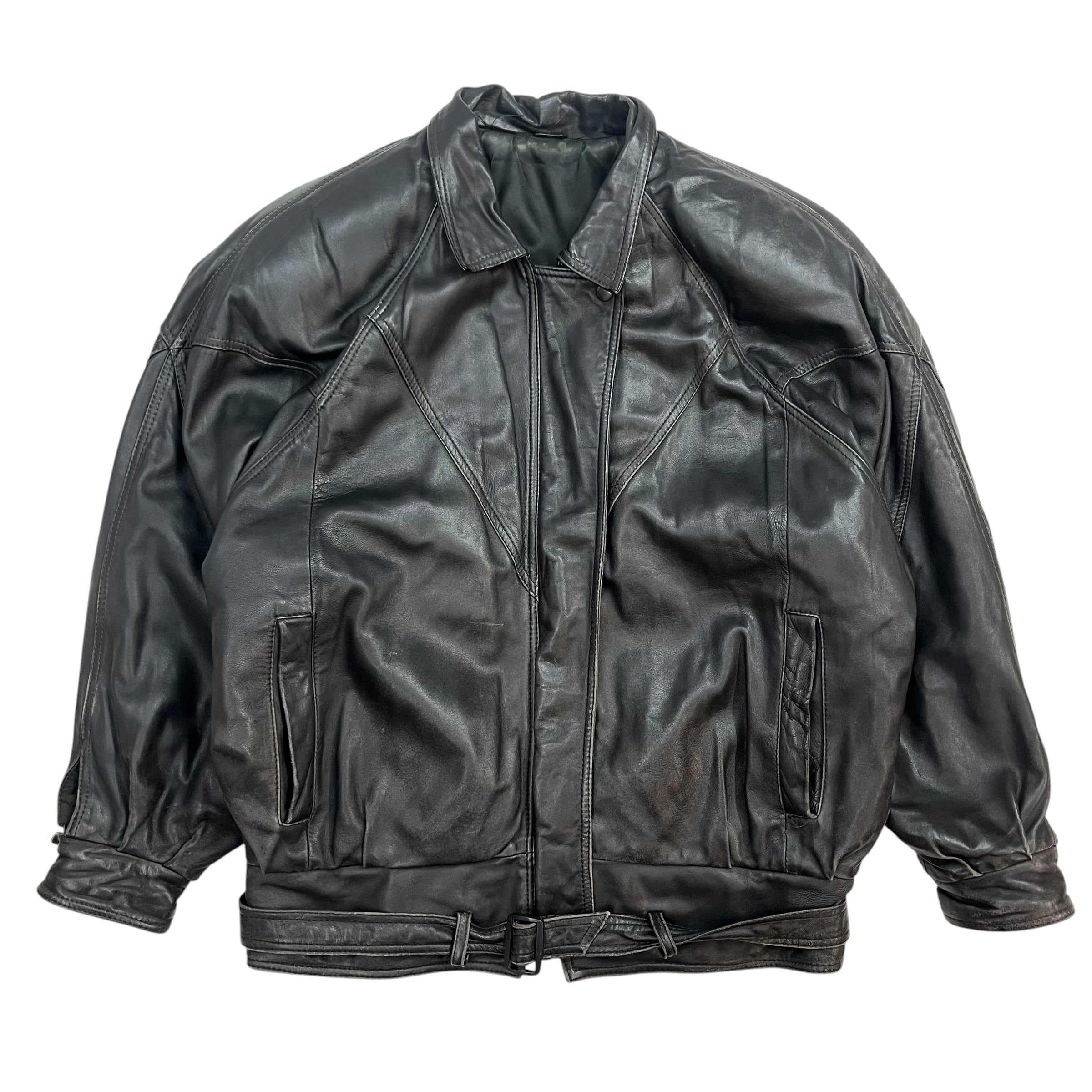 Vintage Roxy Leather Jacket Black