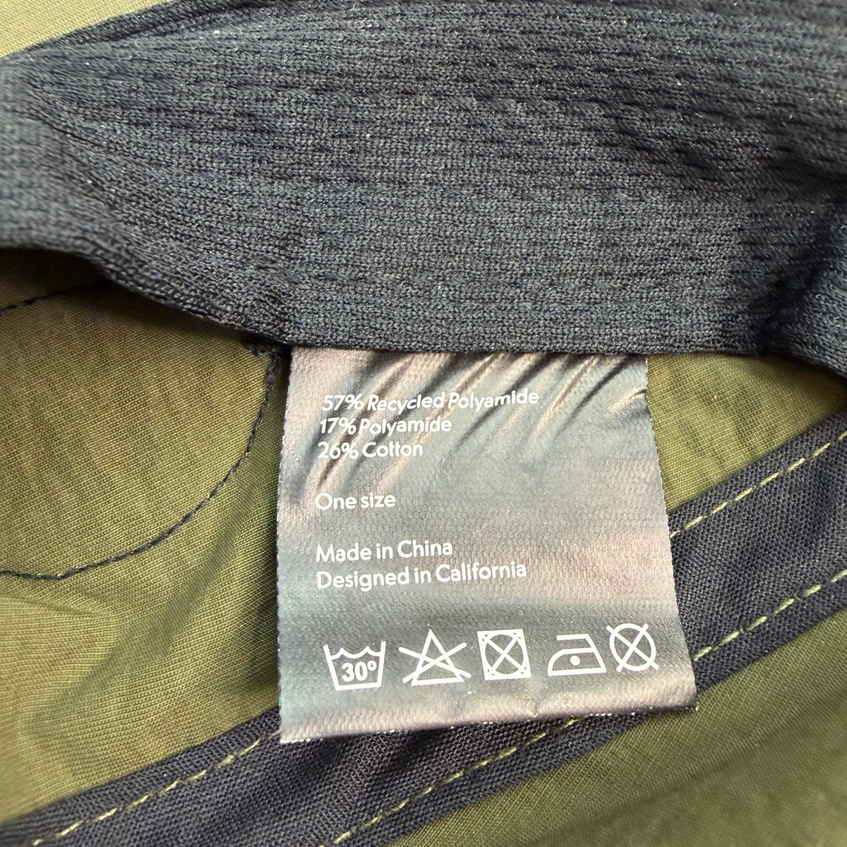 District Vision Panelled Shell Mesh Cap Green