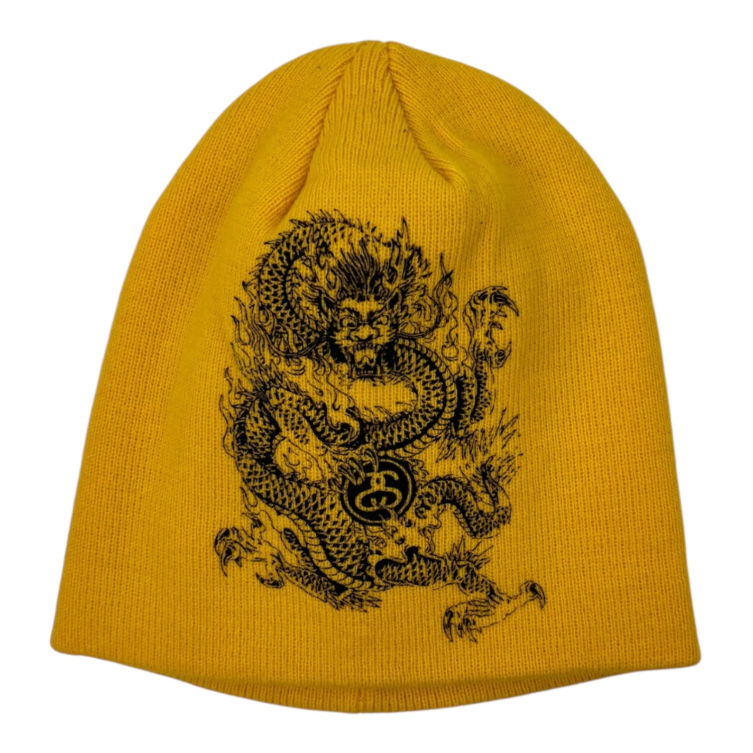 Stussy Dragon SS Link Skullcap Yellow
