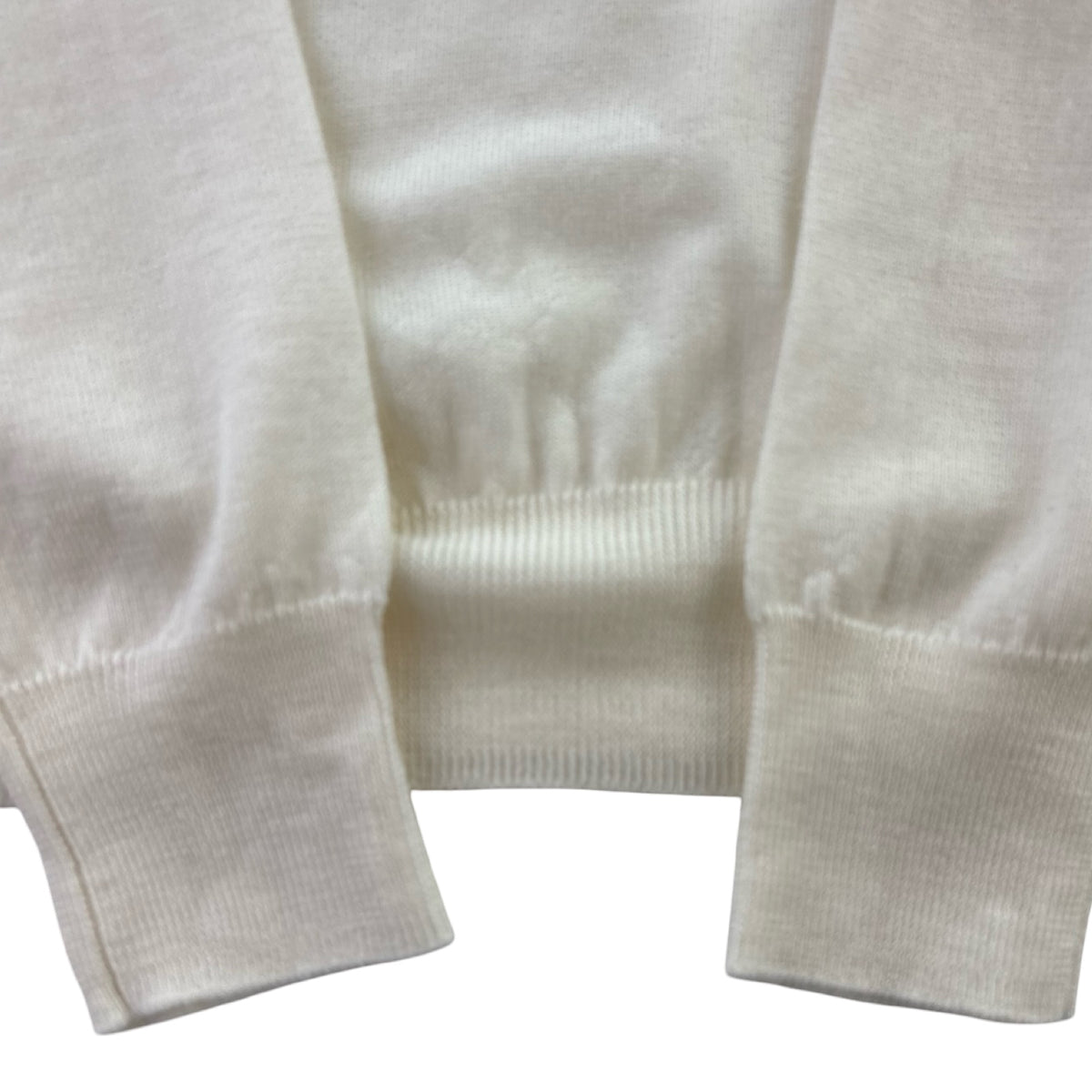 (W) Chanel Uniform La Pausa Cashmere Knit Creme