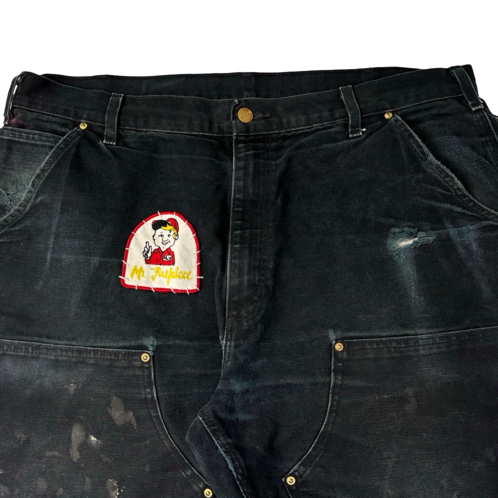 Carhartt Double Knee Work Pants Distressed Fest