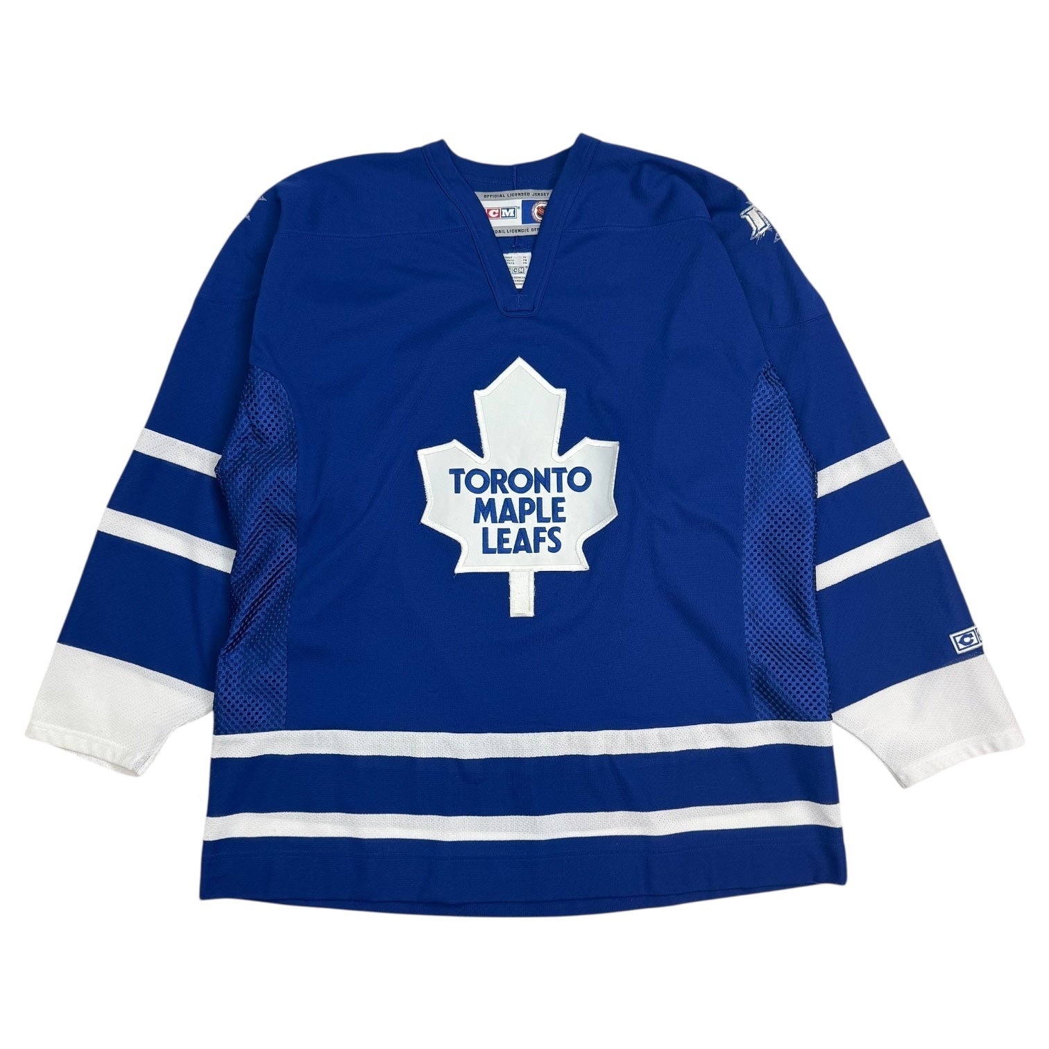 Vintage CCM Toronto Maple Leafs Home Jersey Blue