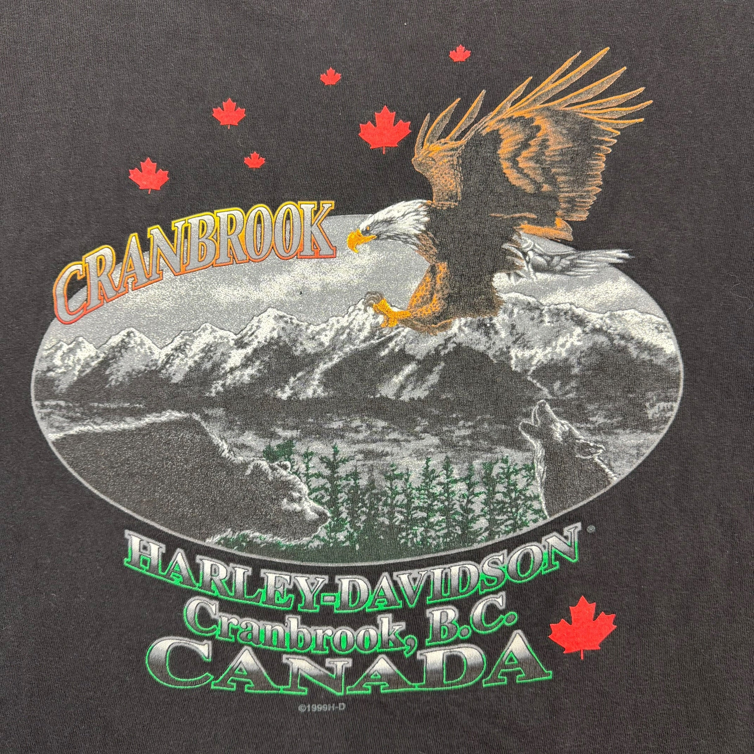 Vintage Harley Davidson “The More  Things Change…the More They Stay the Same” Tee Black