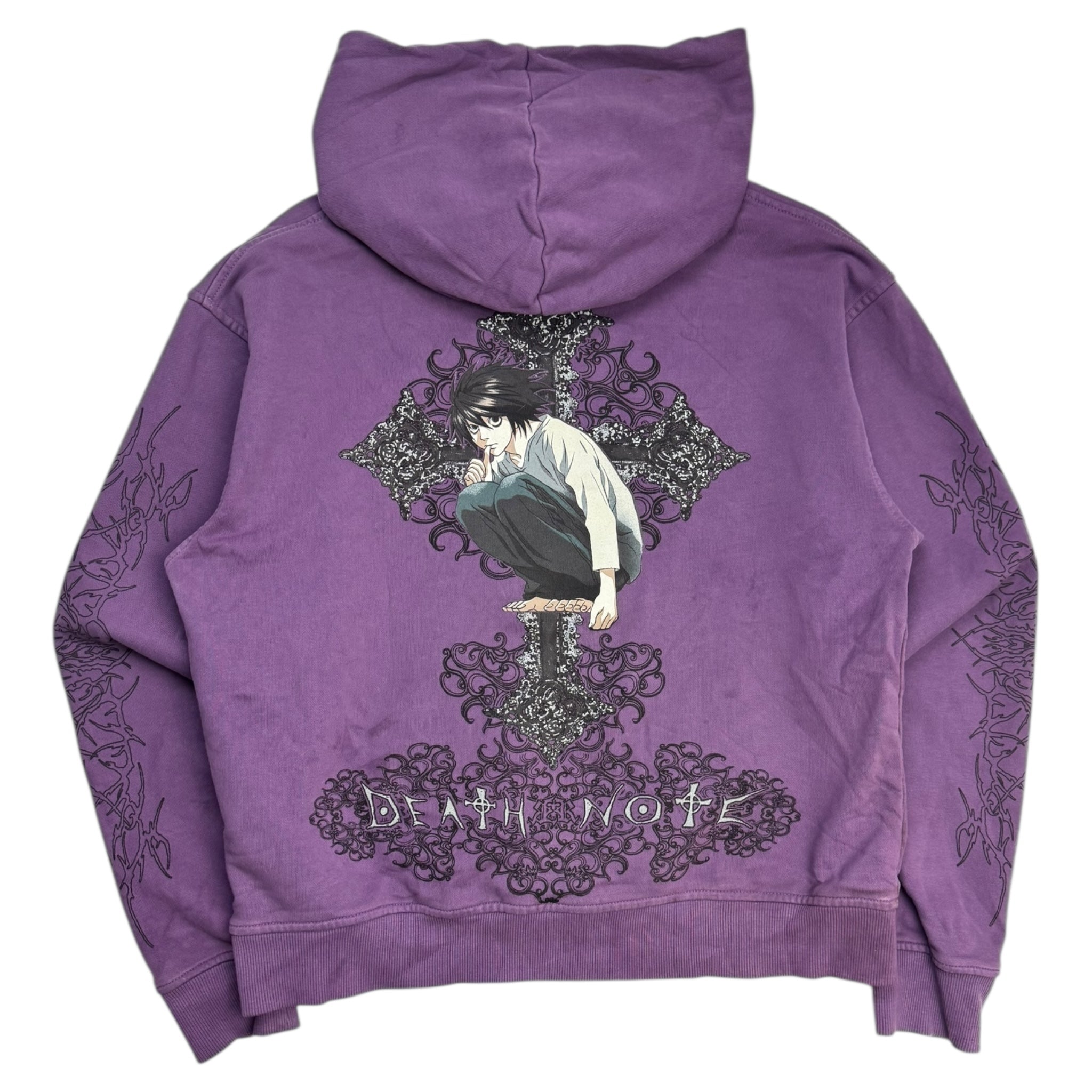 Revenge x Death Note ‘L’ Scroll Hoodie Iris