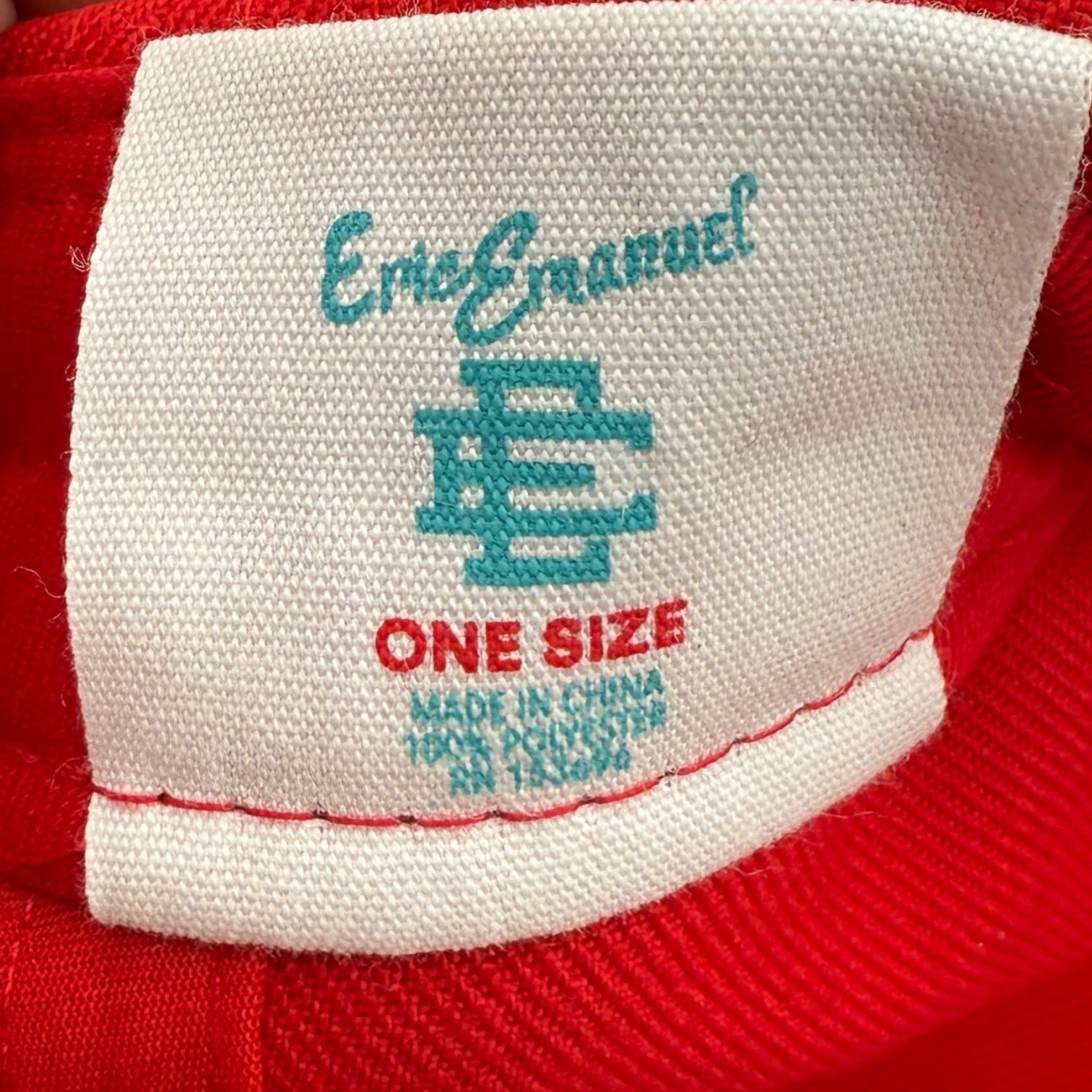 Eric Emanuel EE Basic Hat Red/White