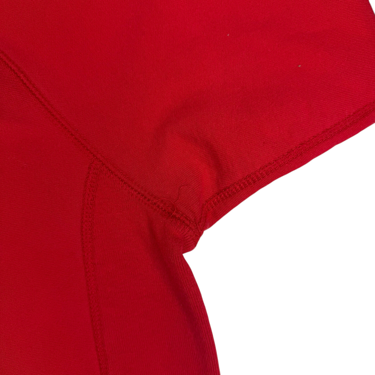 Supreme Classic Script Hooded Sweatshirt Red