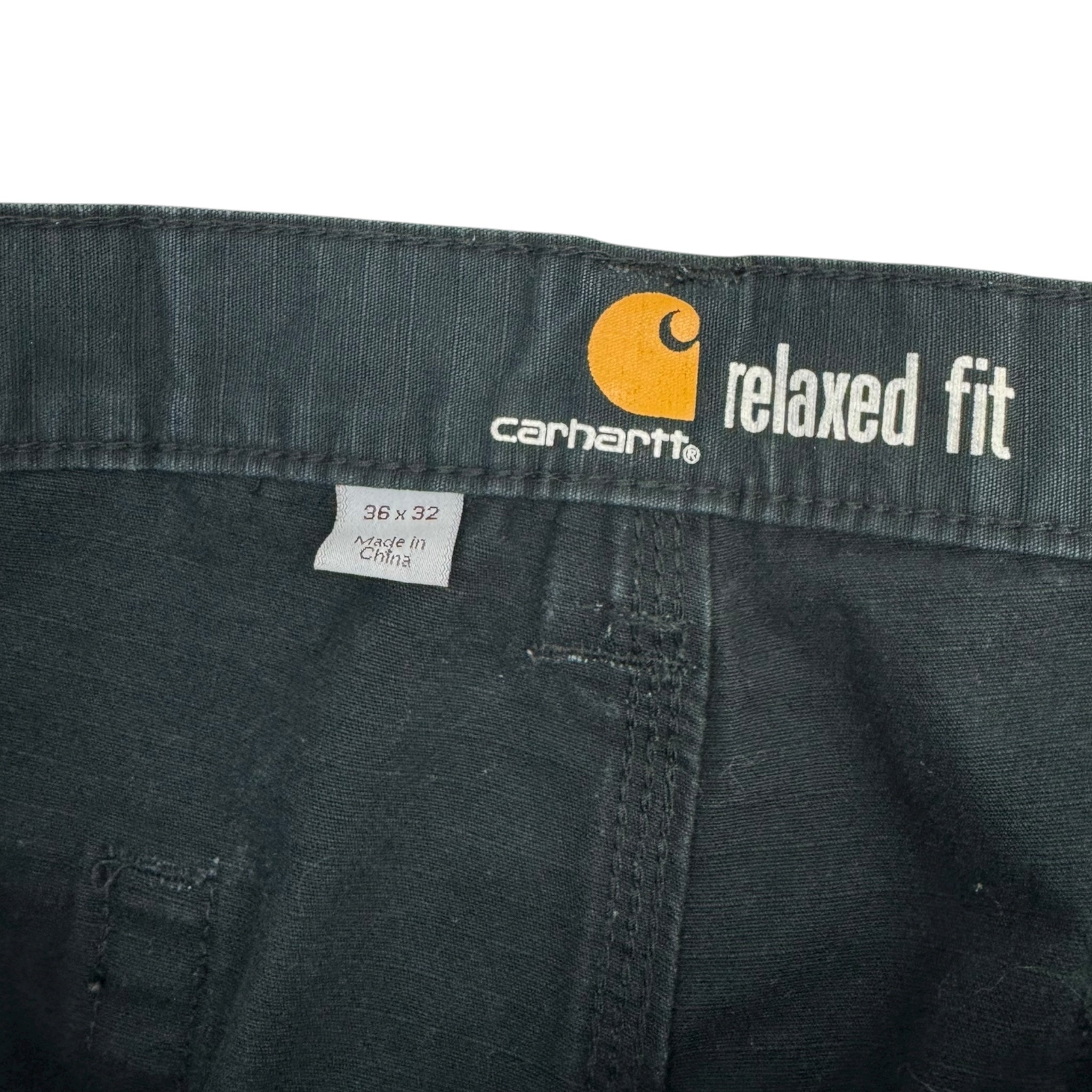 Vintage Carhartt Tech Cargo Bottoms Black
