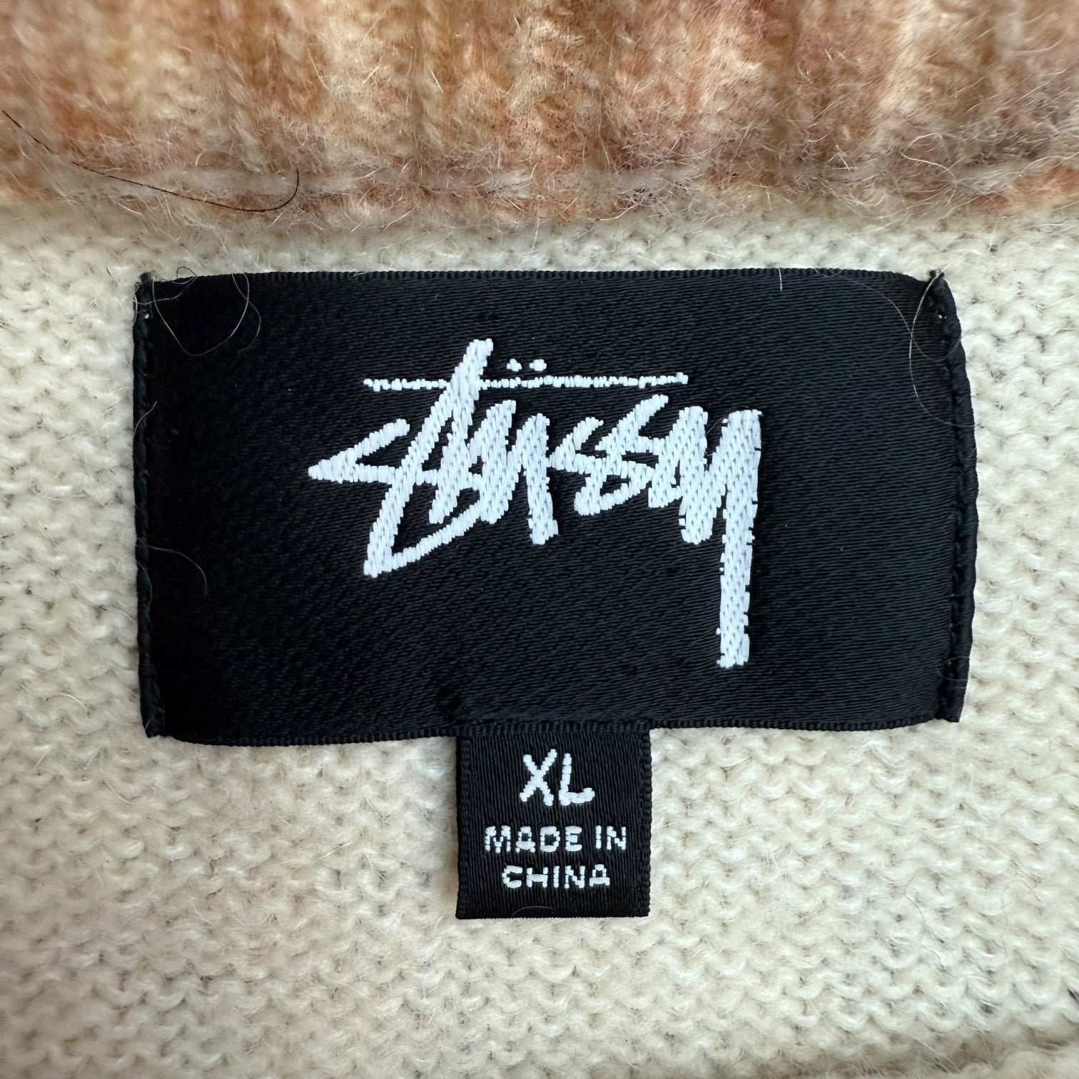 Stussy Wings Print Knit Sweater