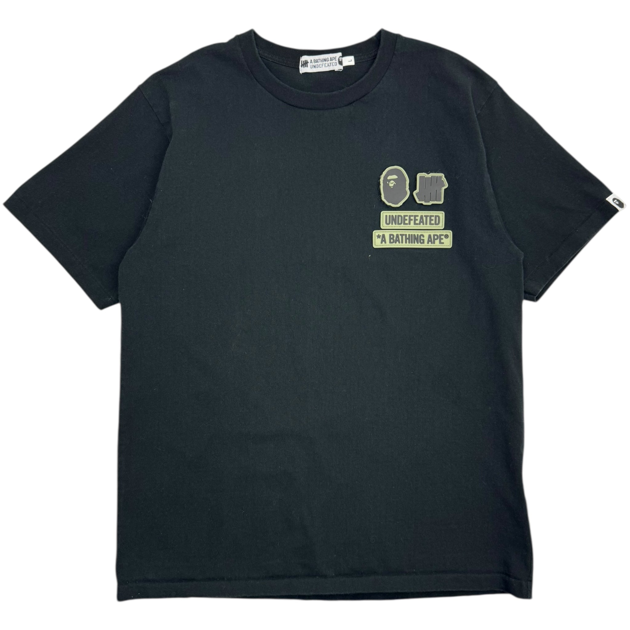 Bape x Undefeated Velcro Patch T-Shirt