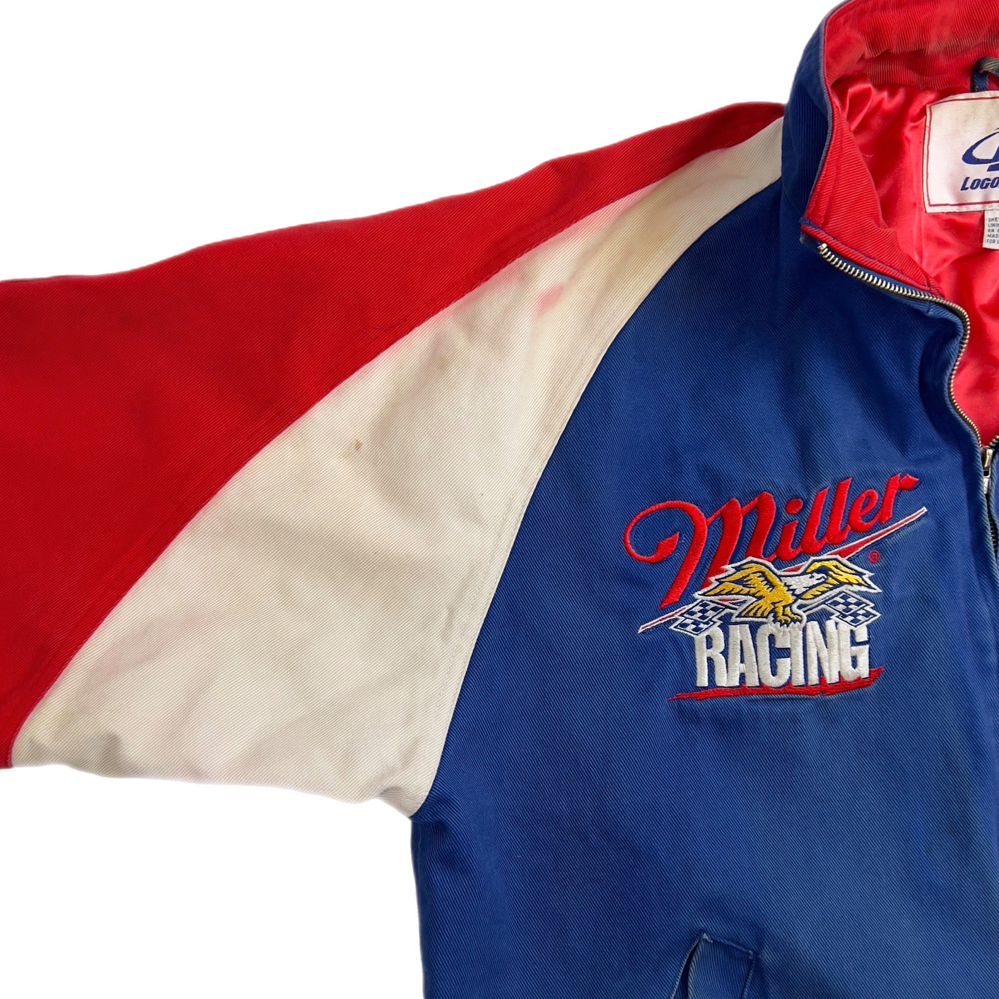 Vintage NASCAR Bubba Wallace Jacket Blue/Red