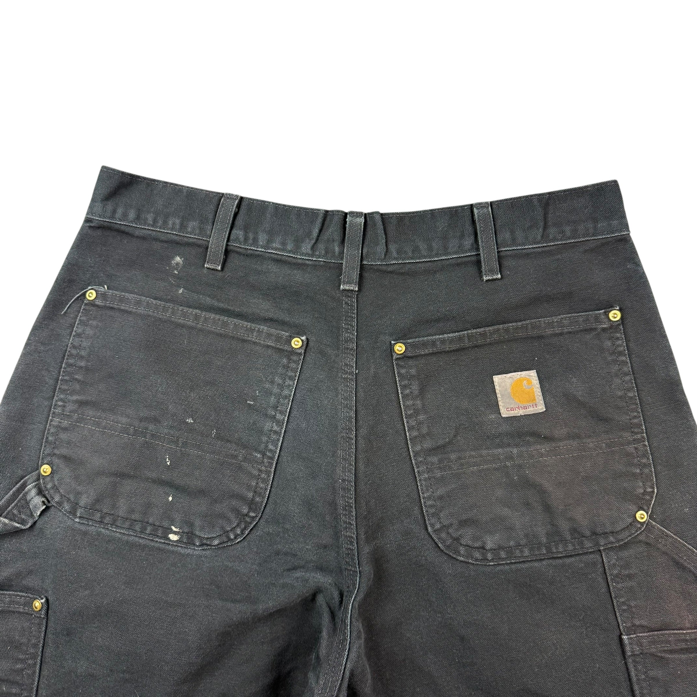Vintage Carhartt Double Knee Pants Black